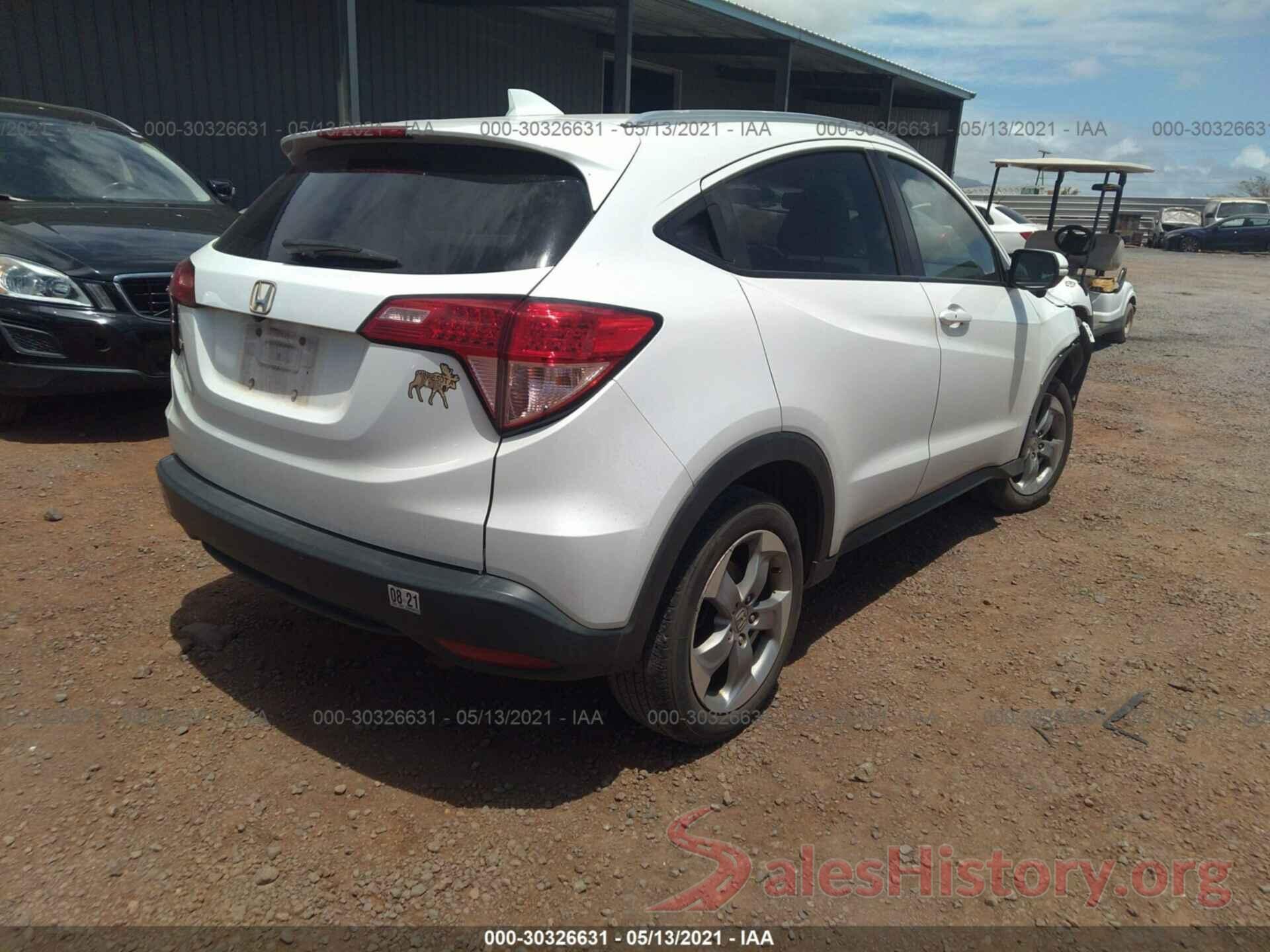 3CZRU5H70GM748176 2016 HONDA HR-V