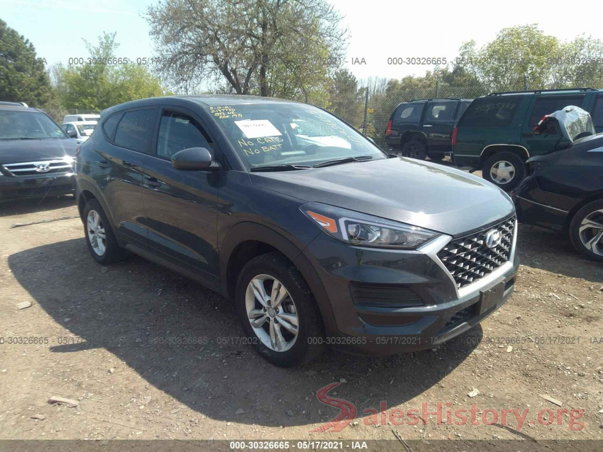 KM8J2CA45KU840705 2019 HYUNDAI TUCSON