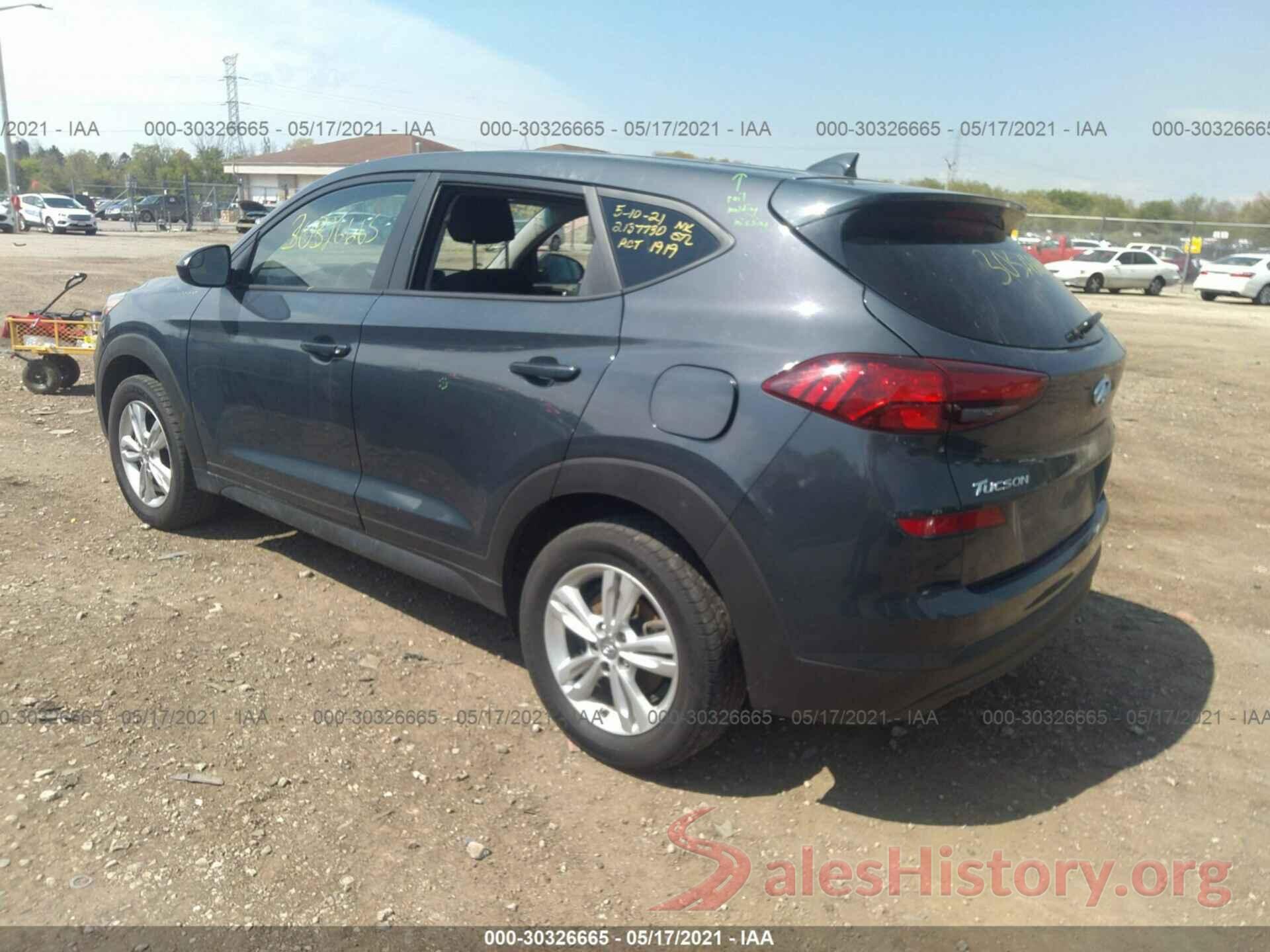 KM8J2CA45KU840705 2019 HYUNDAI TUCSON