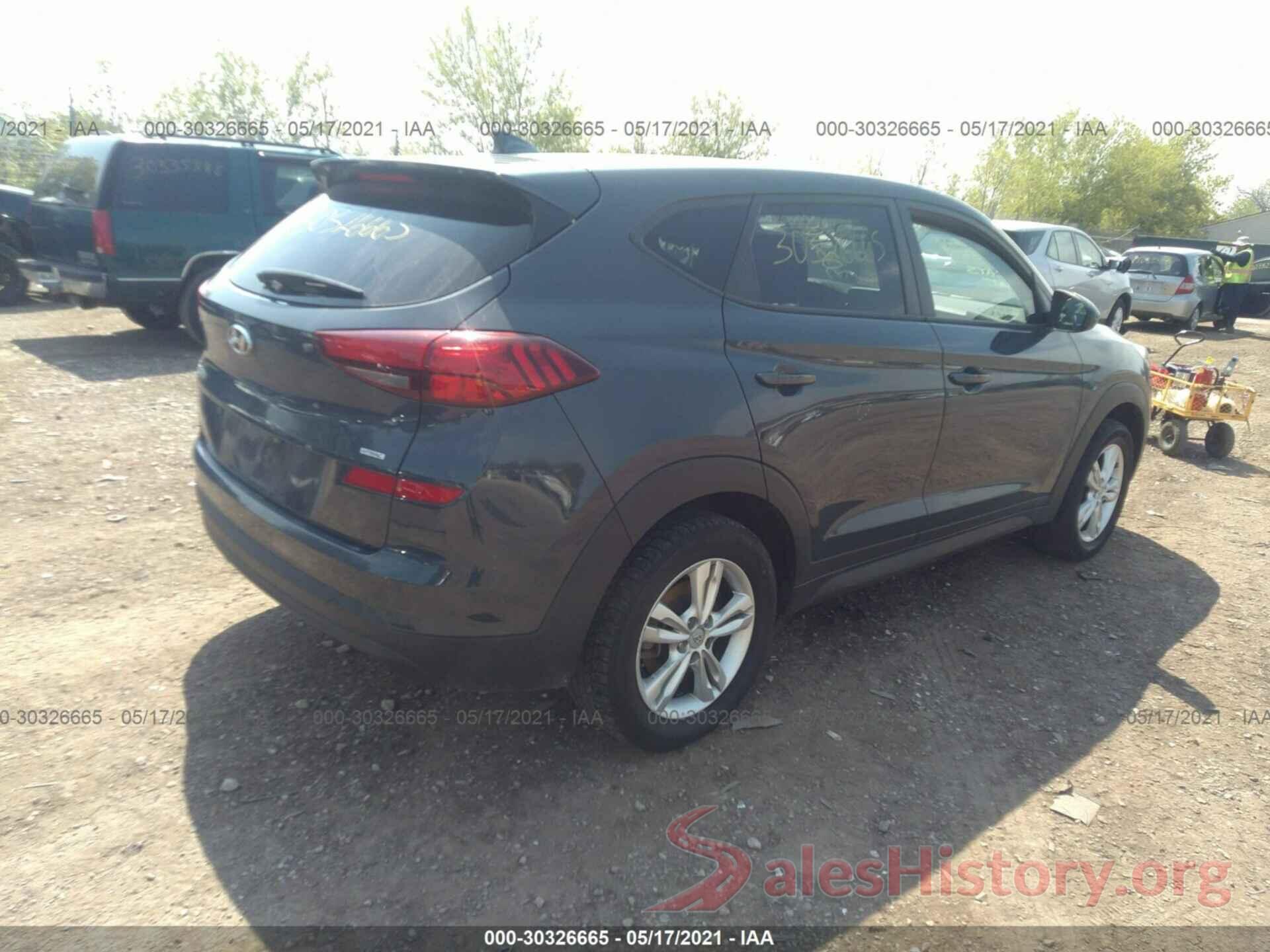 KM8J2CA45KU840705 2019 HYUNDAI TUCSON