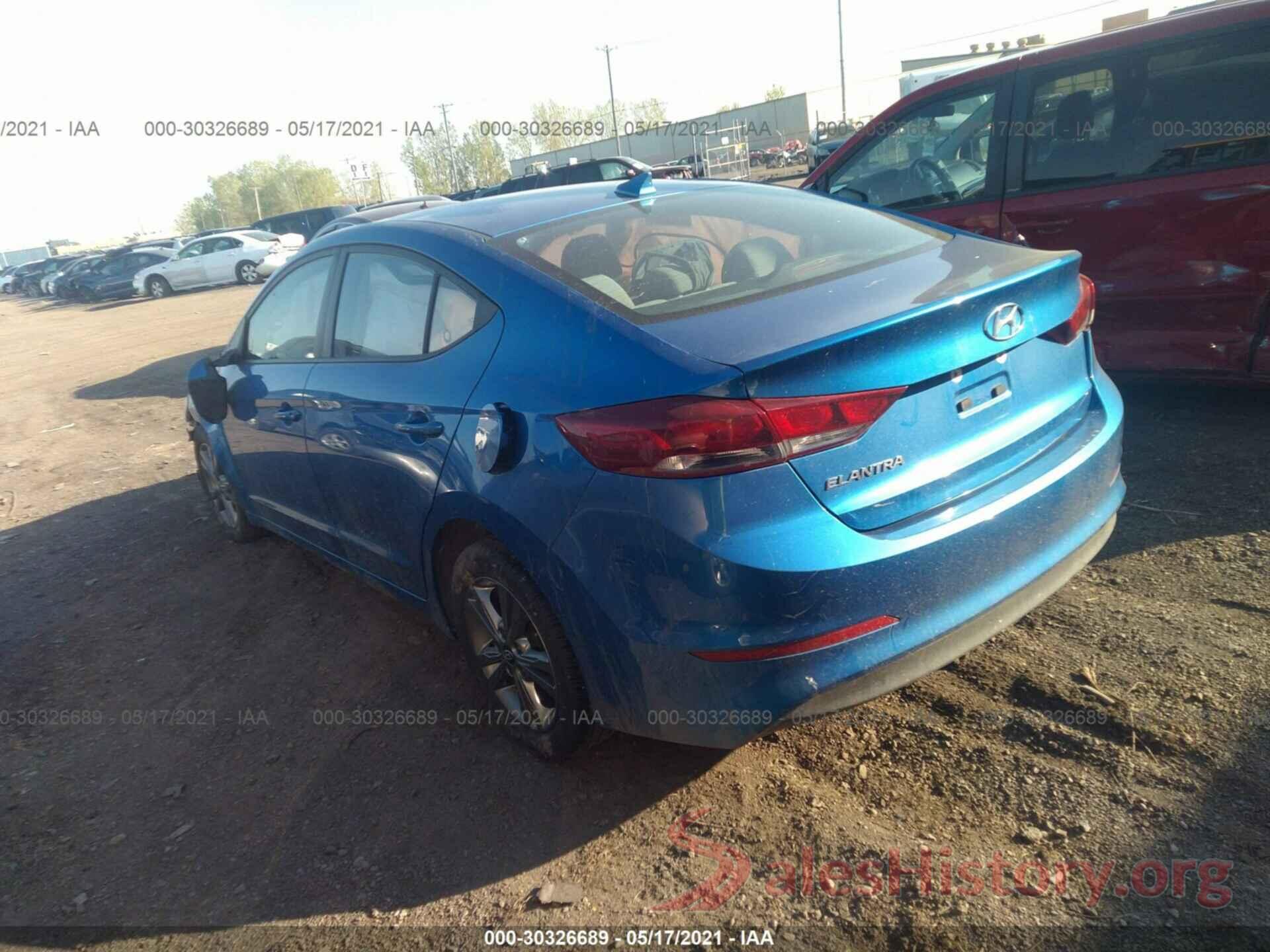 5NPD84LF0JH253924 2018 HYUNDAI ELANTRA