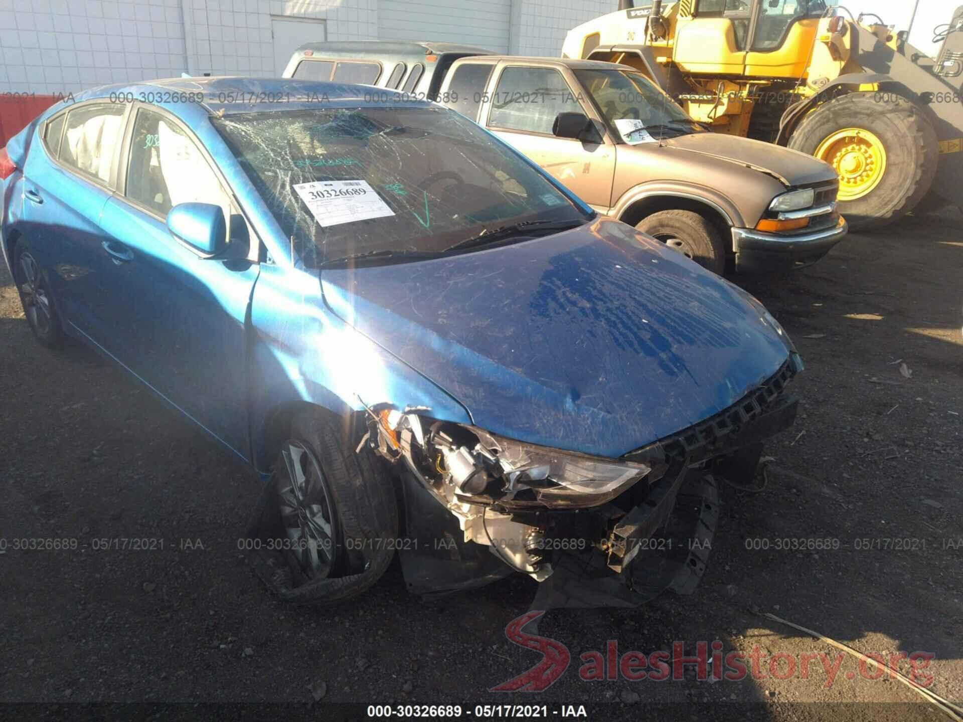 5NPD84LF0JH253924 2018 HYUNDAI ELANTRA