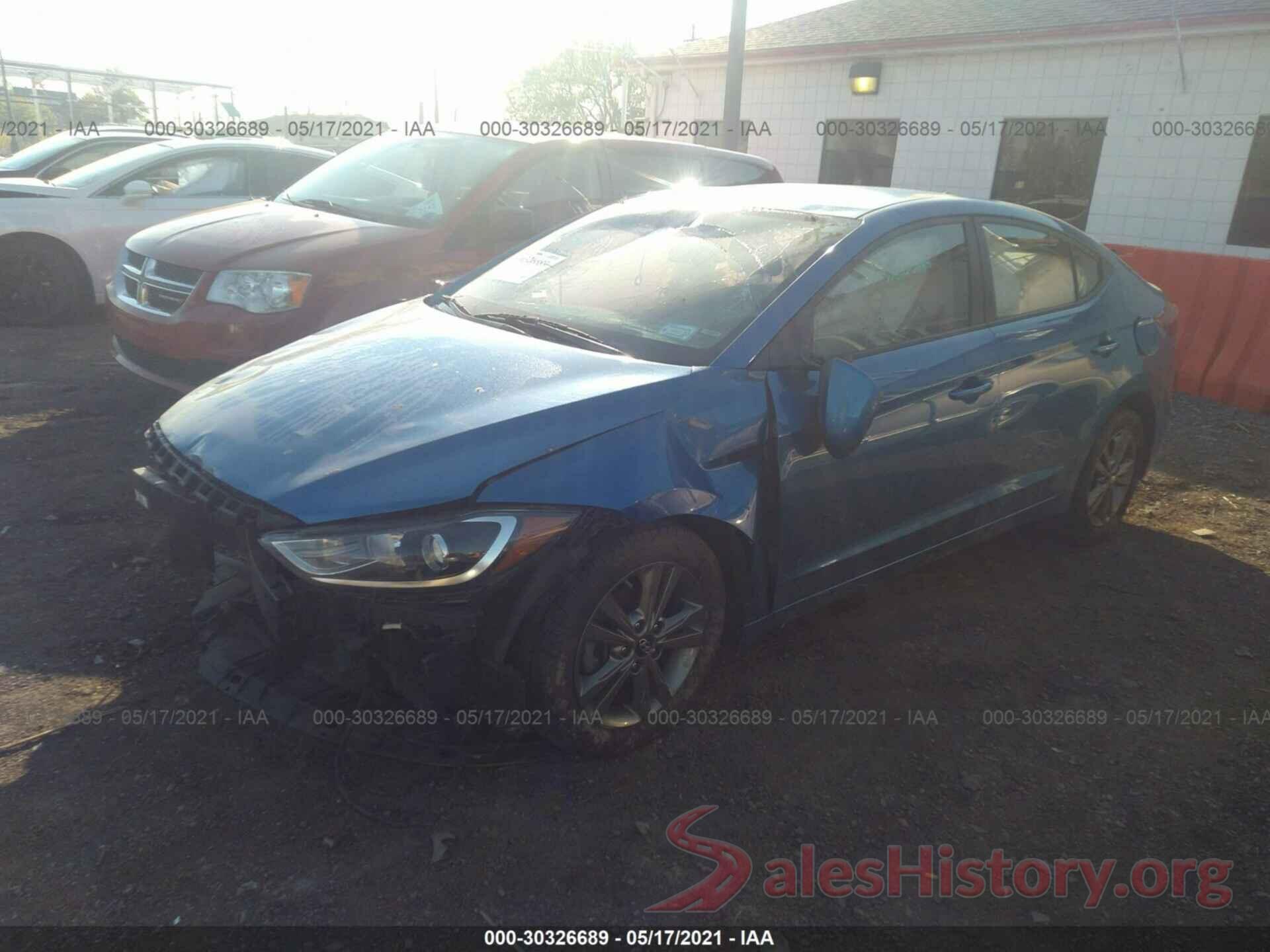 5NPD84LF0JH253924 2018 HYUNDAI ELANTRA