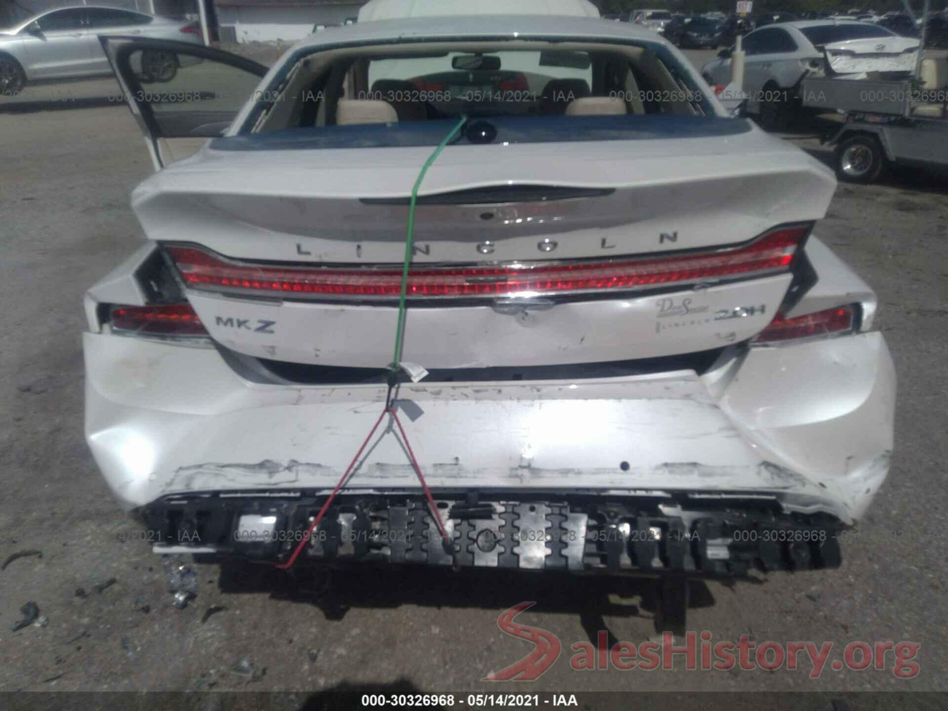 3LN6L5KU1JR605088 2018 LINCOLN MKZ