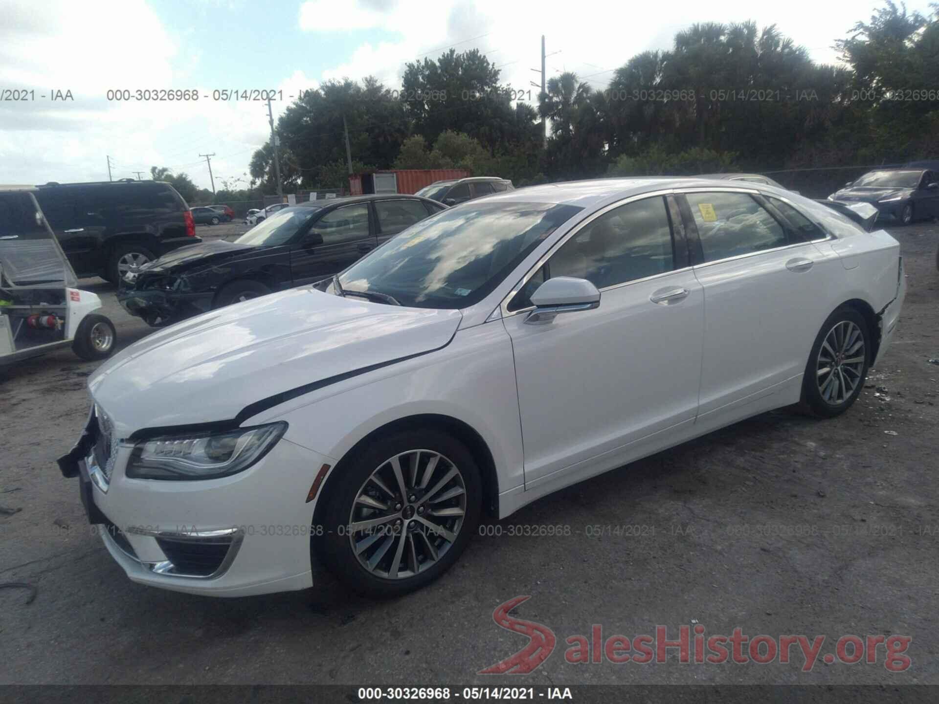 3LN6L5KU1JR605088 2018 LINCOLN MKZ