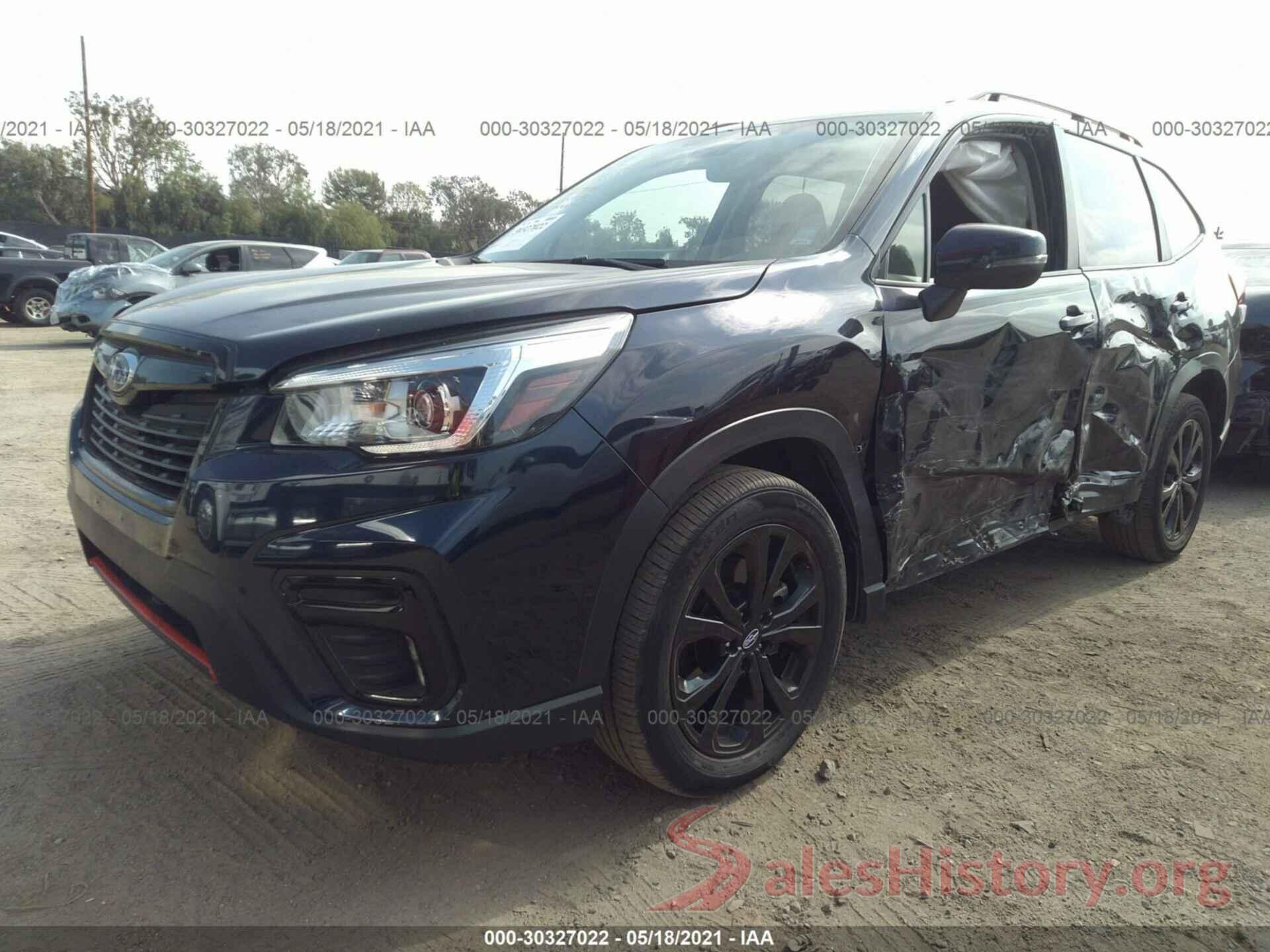 JF2SKAPC3KH453897 2019 SUBARU FORESTER