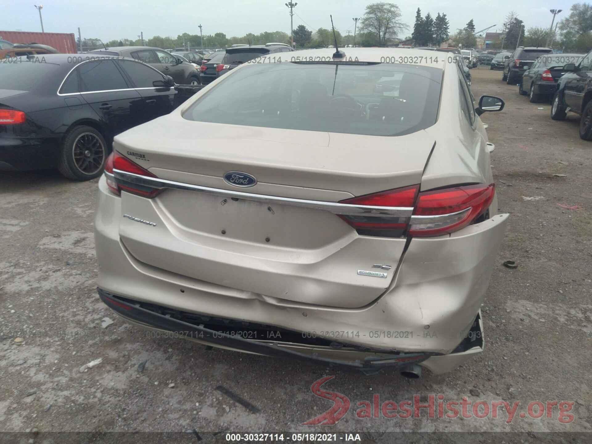 3FA6P0HD8HR372832 2017 FORD FUSION