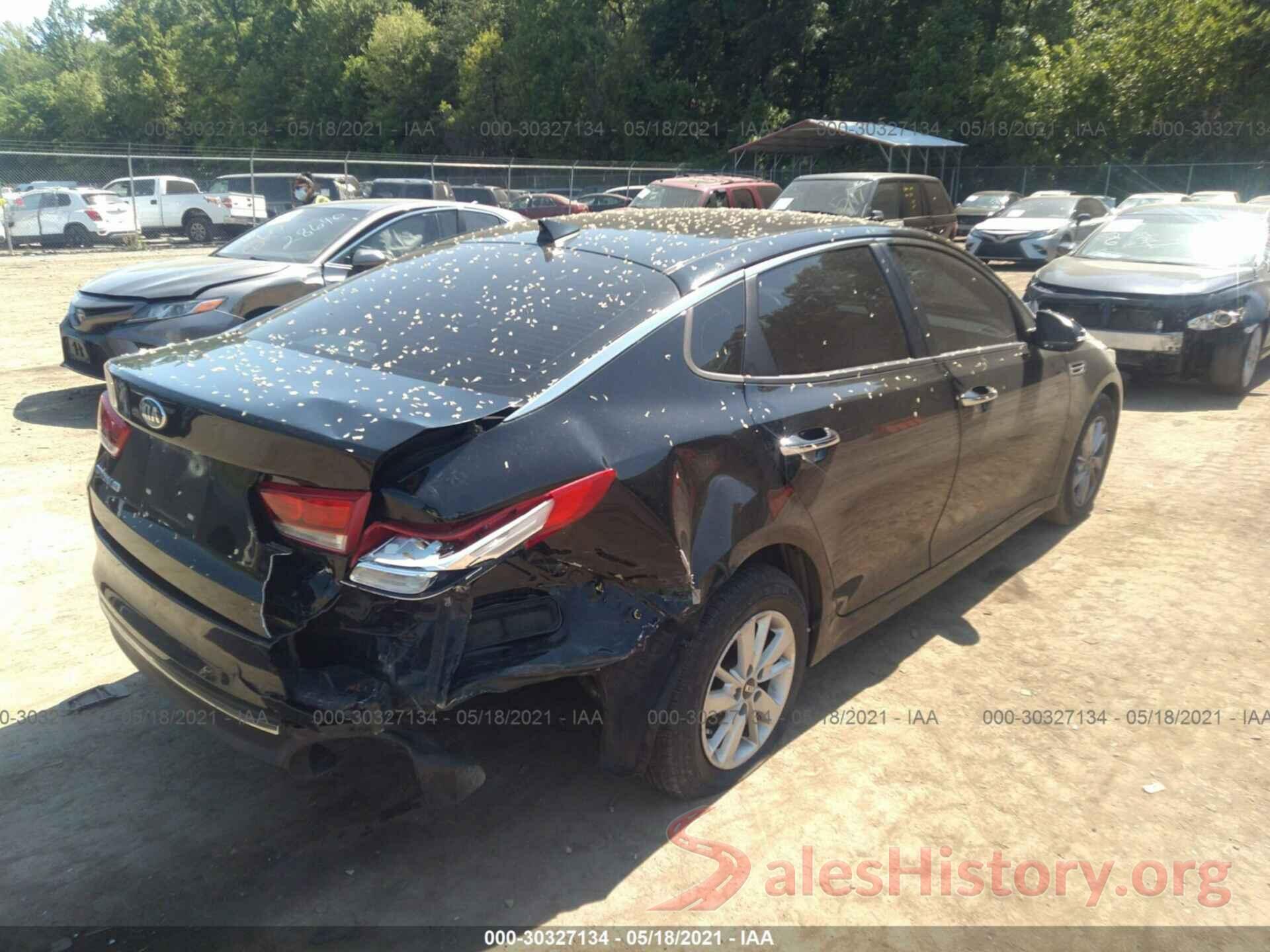 5XXGT4L37GG037350 2016 KIA OPTIMA