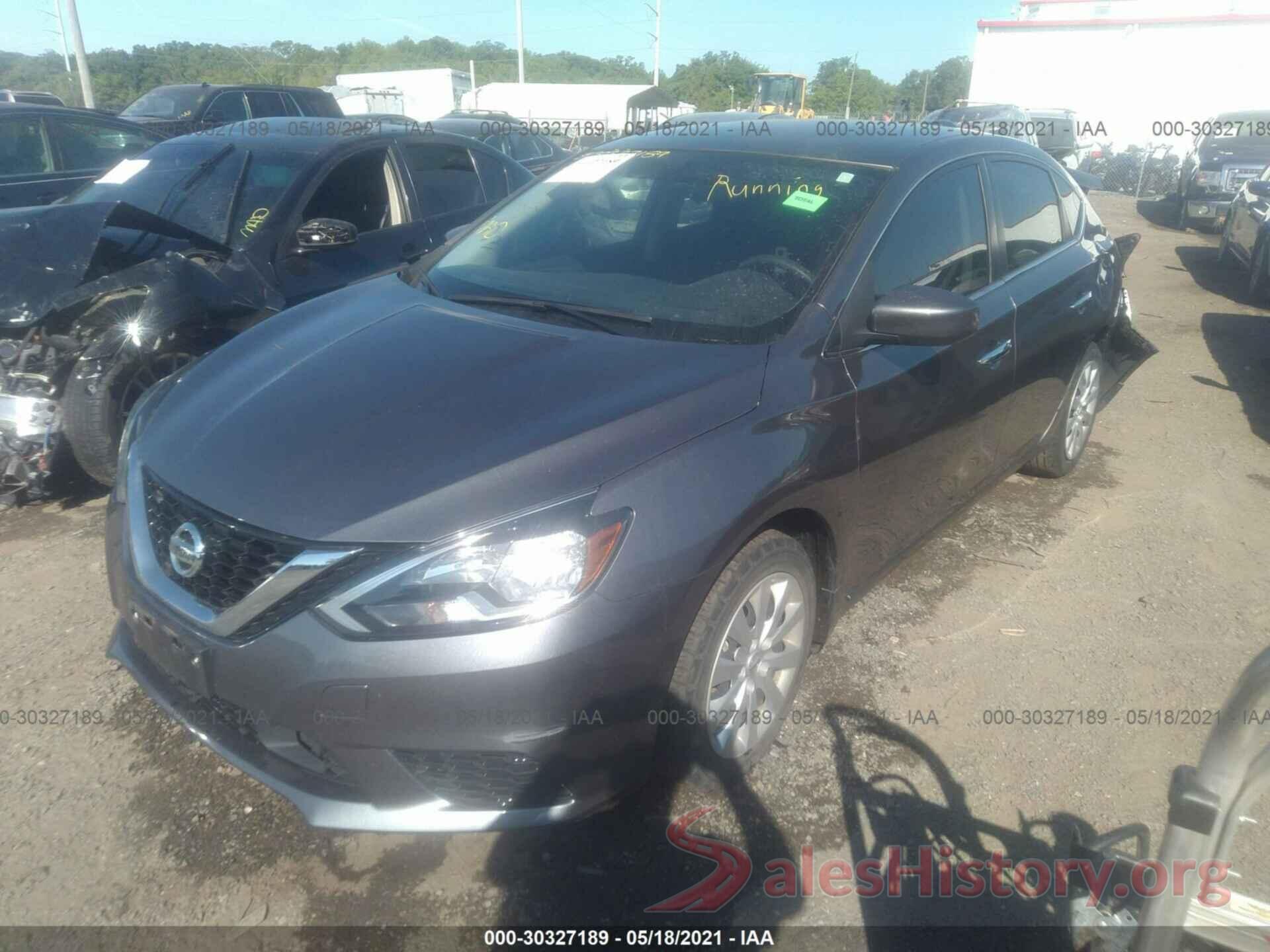 3N1AB7AP6KY350120 2019 NISSAN SENTRA