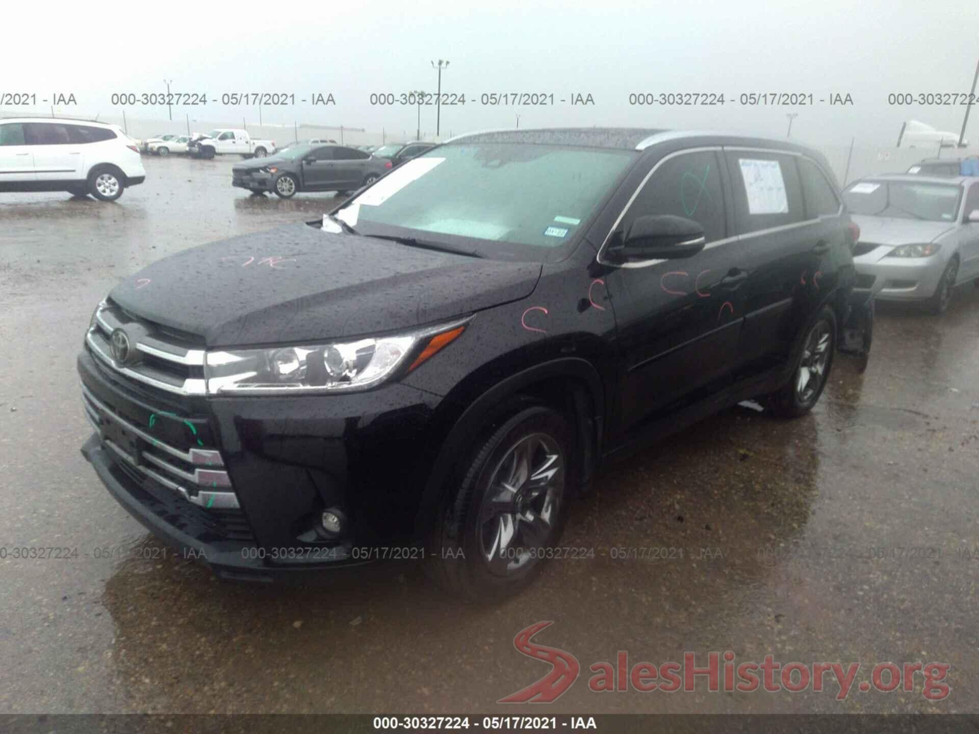 5TDDZRFH0KS950643 2019 TOYOTA HIGHLANDER