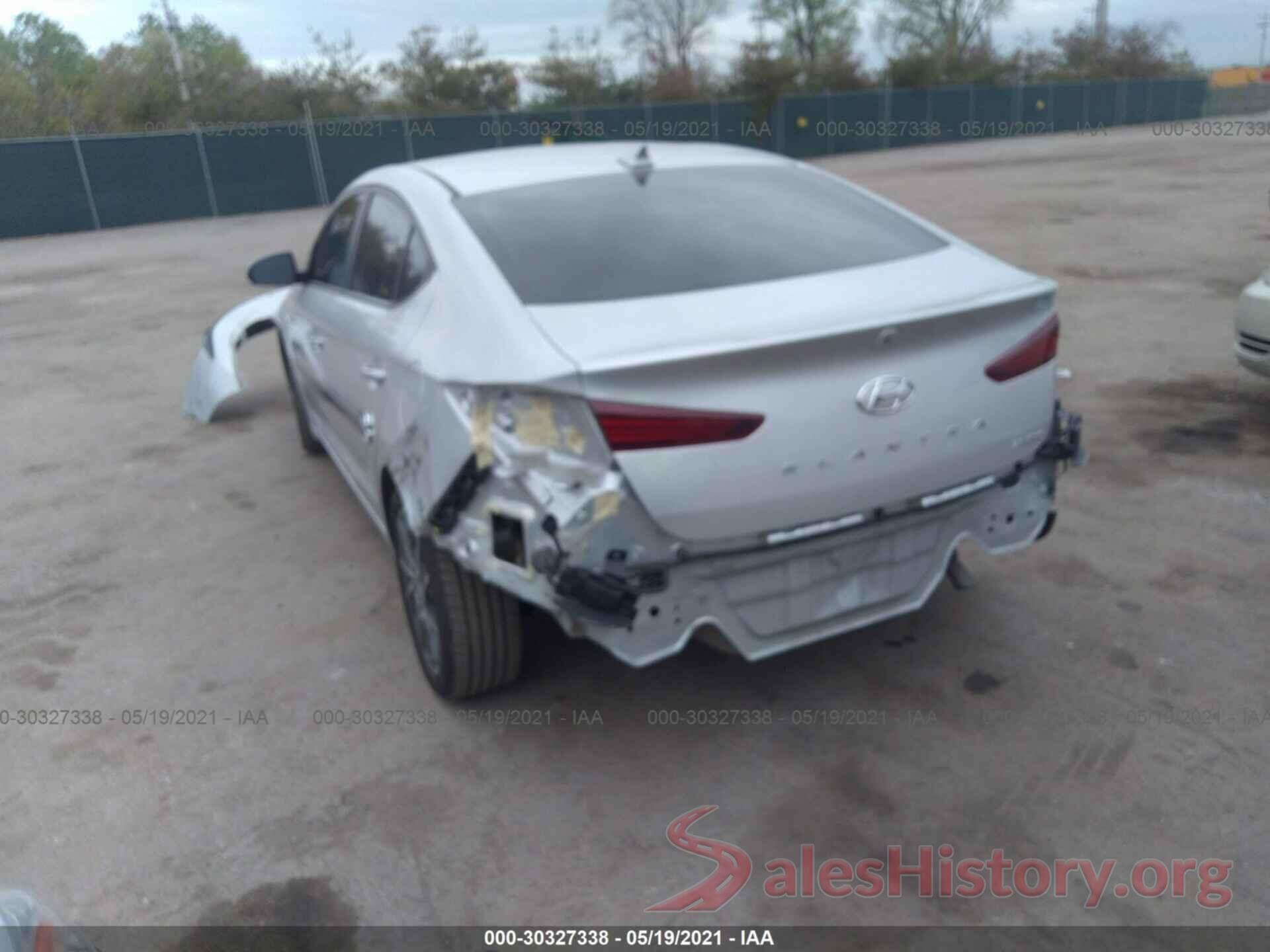 5NPD84LF8KH409595 2019 HYUNDAI ELANTRA