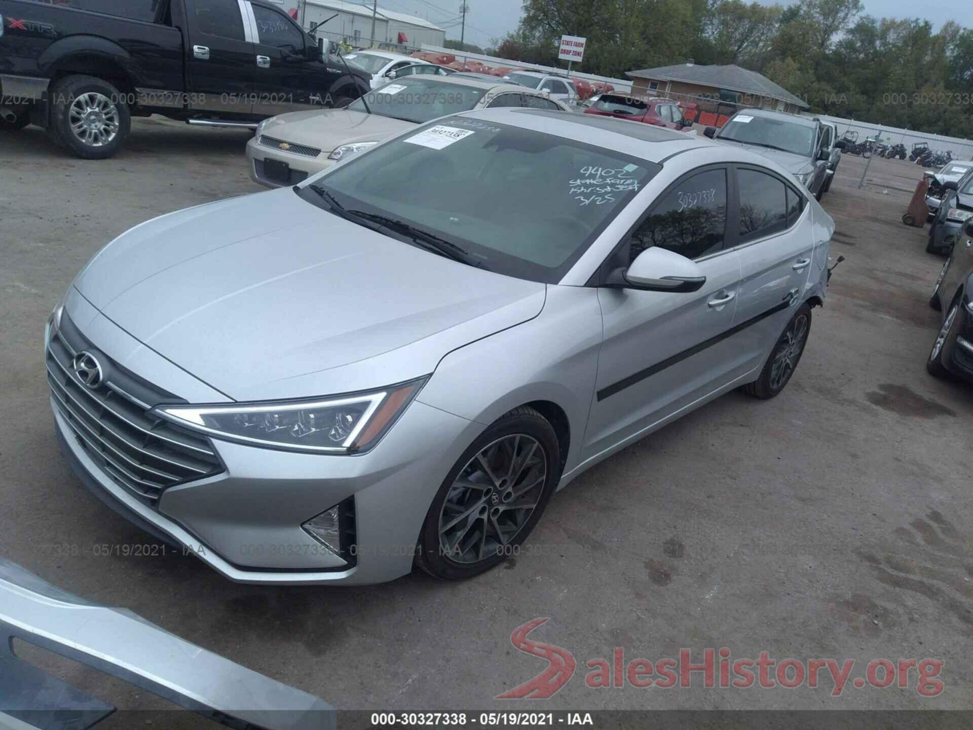 5NPD84LF8KH409595 2019 HYUNDAI ELANTRA