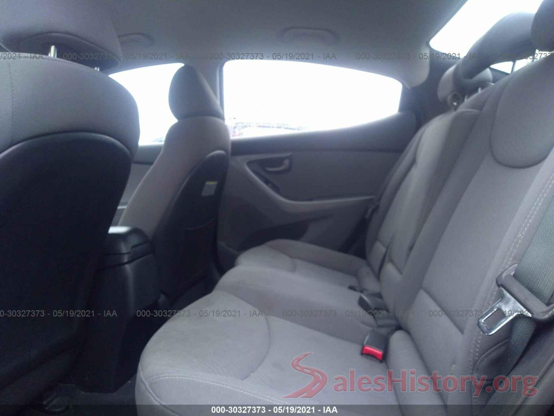 KMHDH4AE9GU541834 2016 HYUNDAI ELANTRA