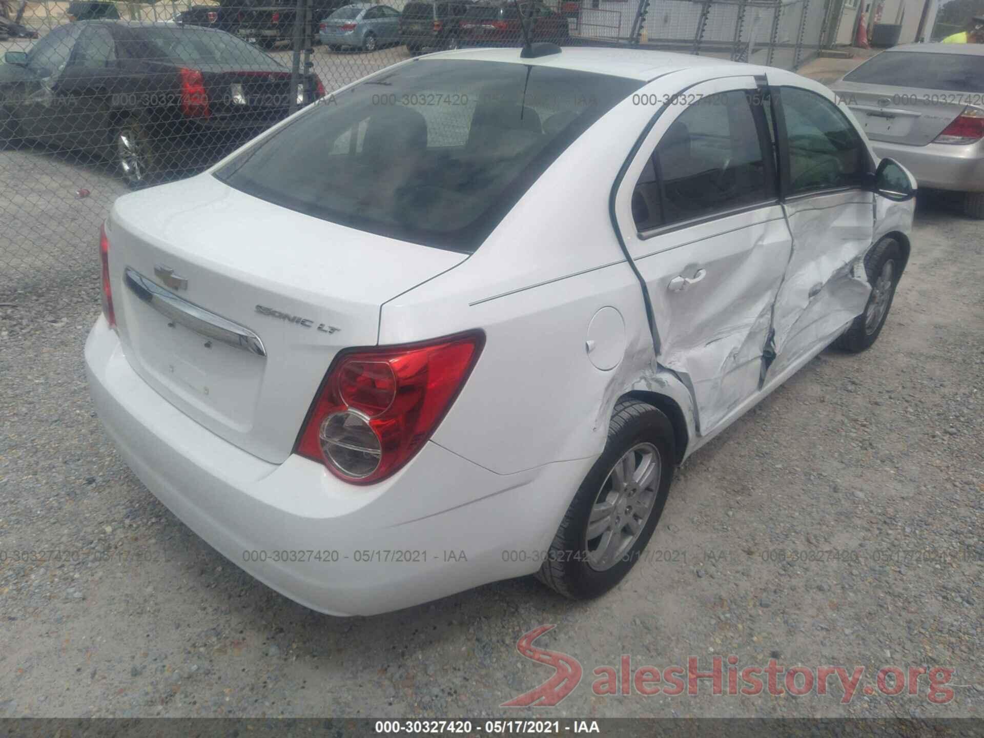 1G1JC5SH6G4143977 2016 CHEVROLET SONIC