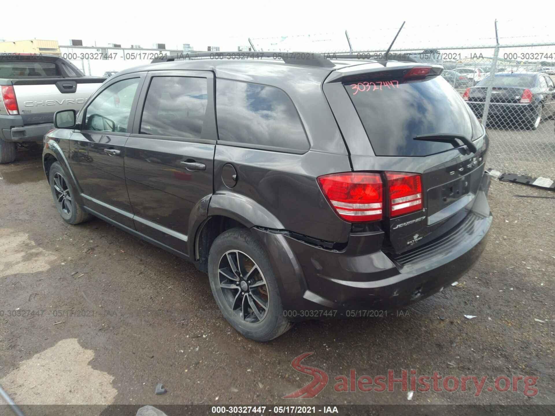 3C4PDCAB7HT587087 2017 DODGE JOURNEY