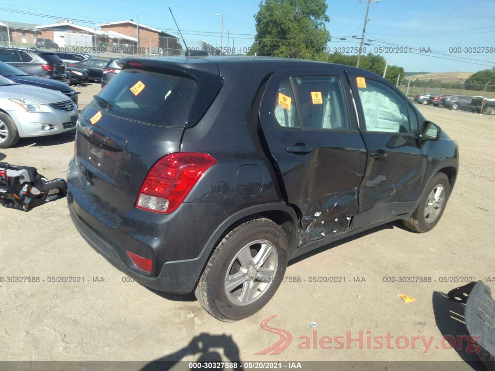 3GNCJKSB6LL193127 2020 CHEVROLET TRAX