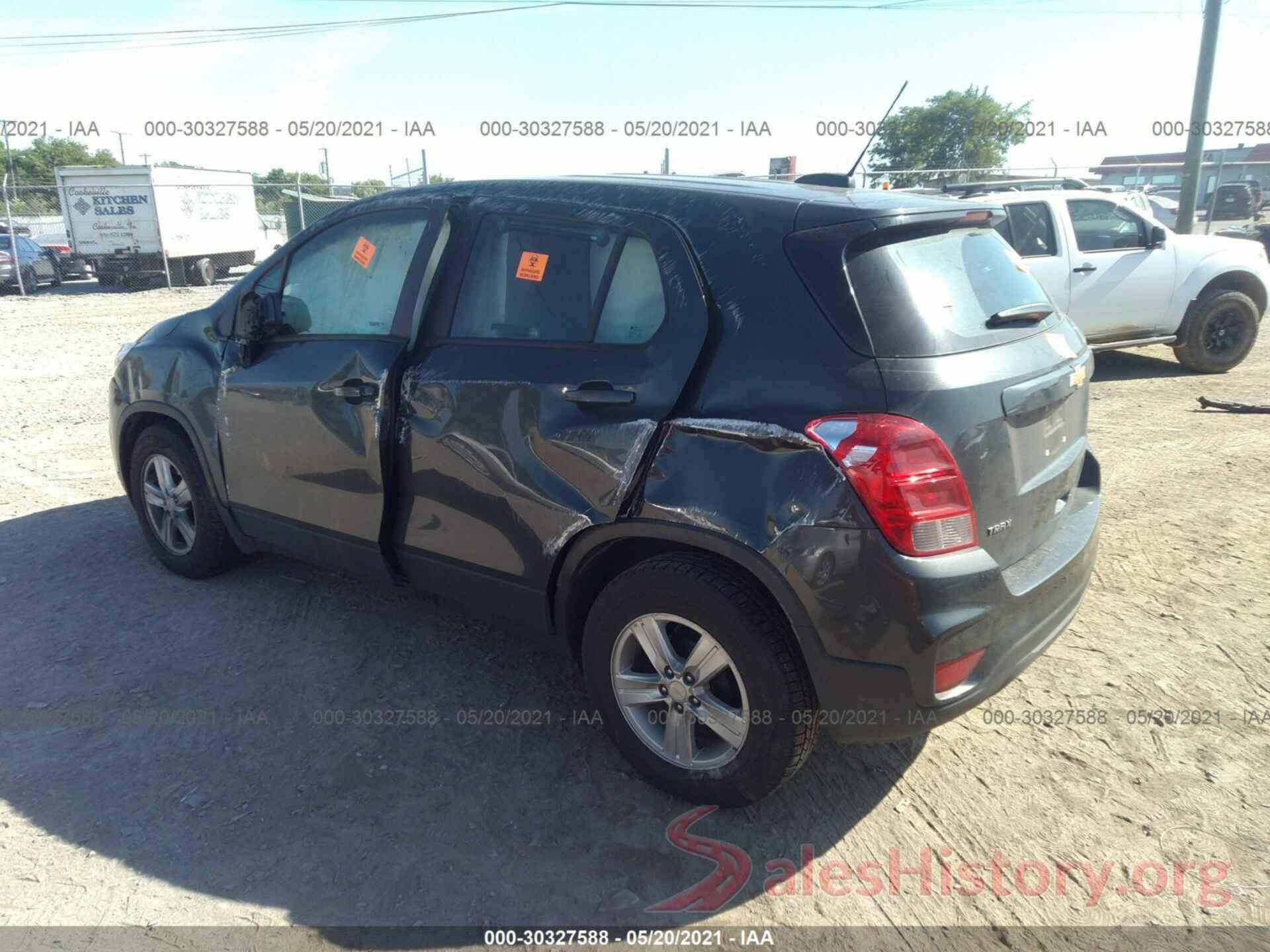 3GNCJKSB6LL193127 2020 CHEVROLET TRAX