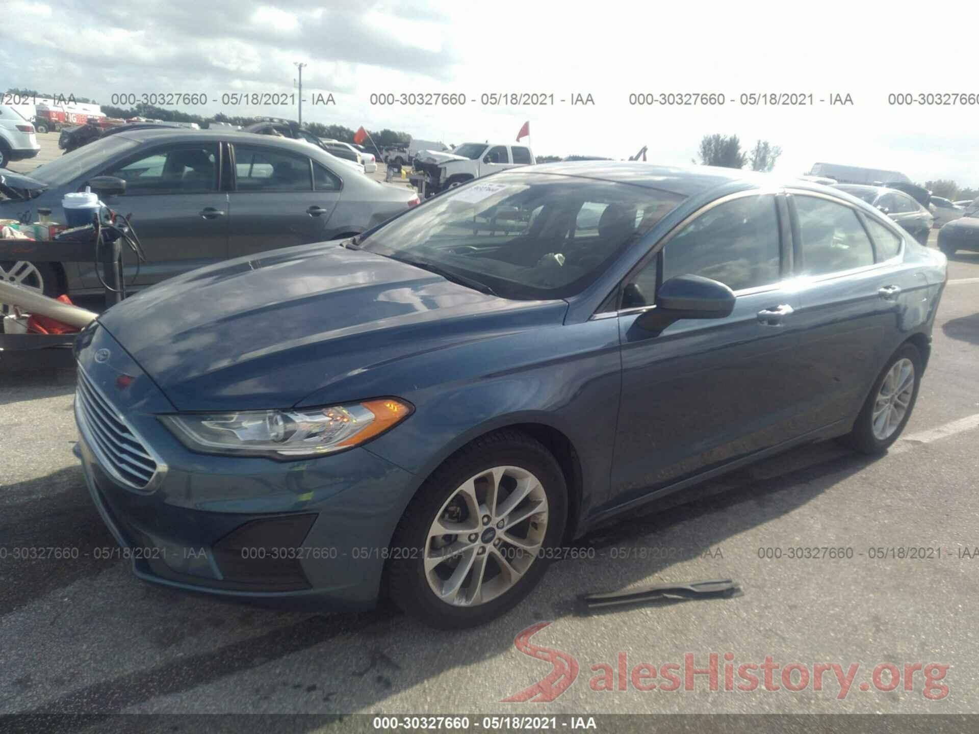 3FA6P0HD3KR161531 2019 FORD FUSION