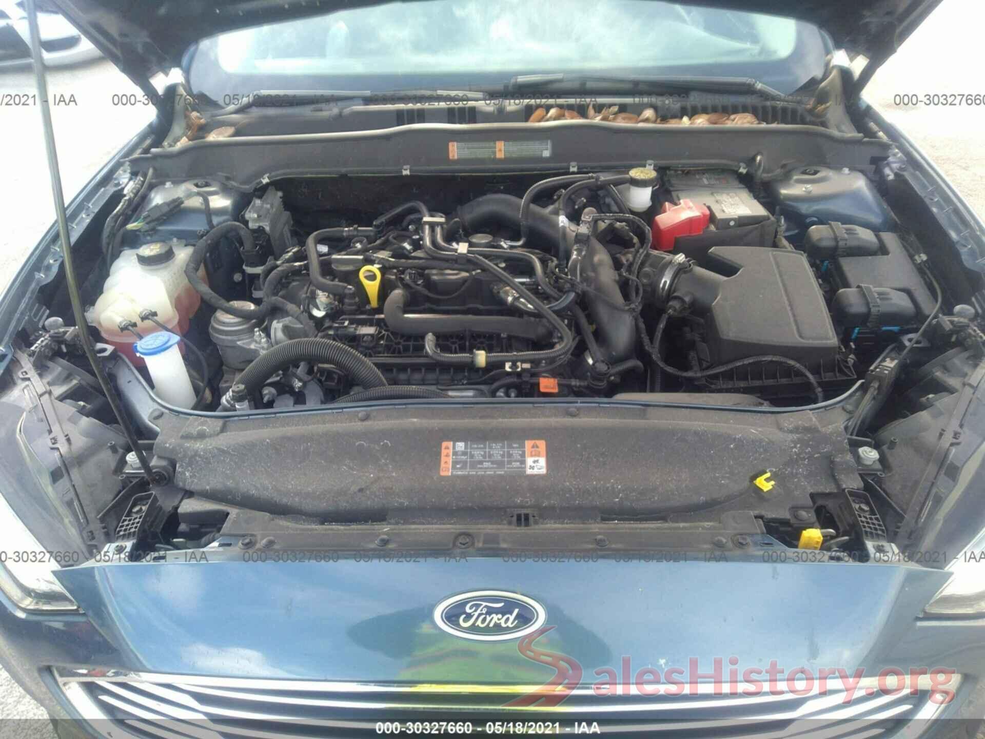 3FA6P0HD3KR161531 2019 FORD FUSION