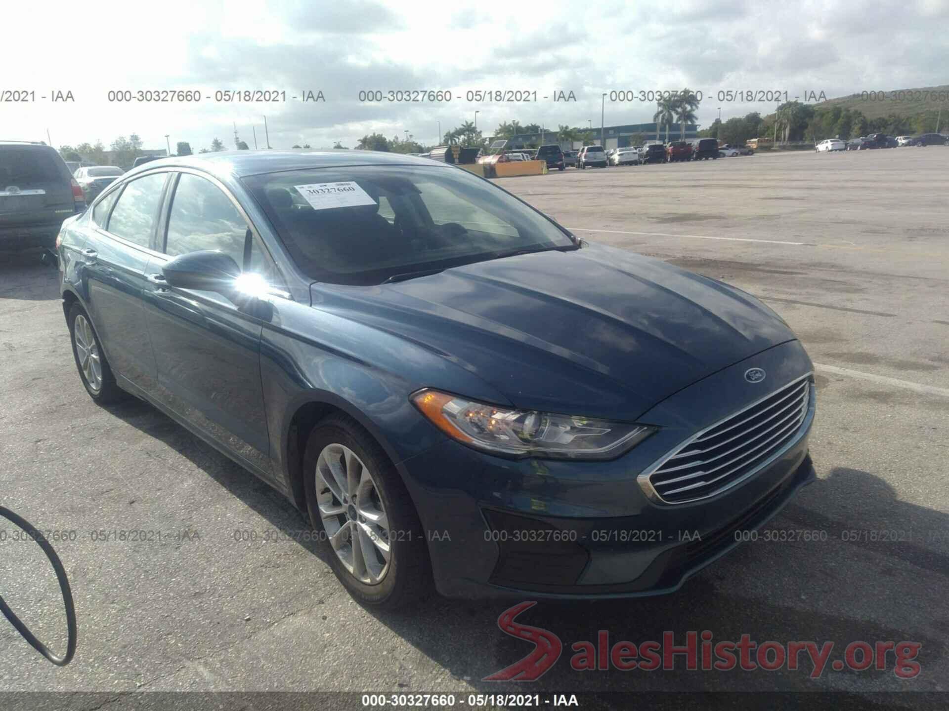 3FA6P0HD3KR161531 2019 FORD FUSION