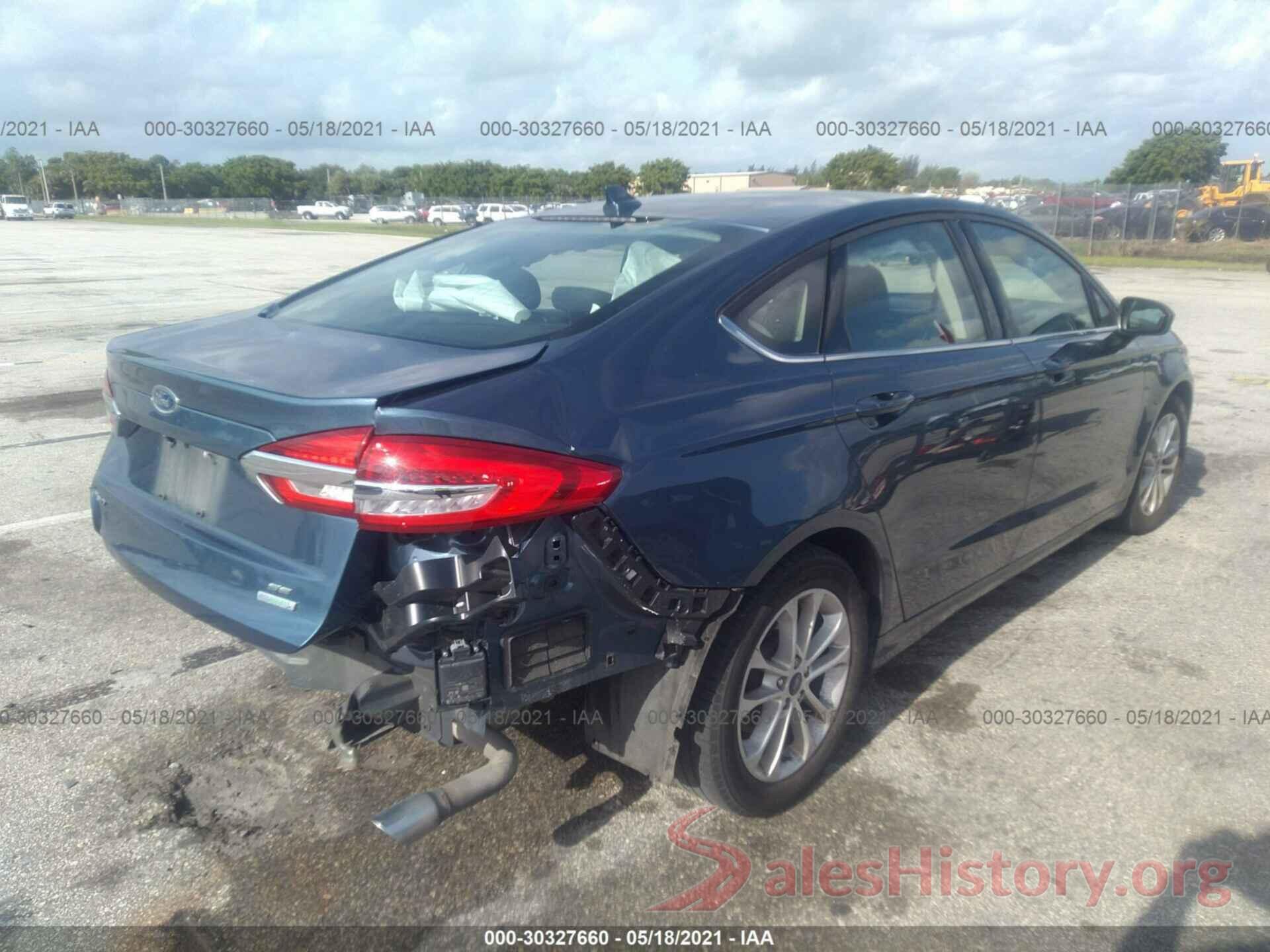 3FA6P0HD3KR161531 2019 FORD FUSION