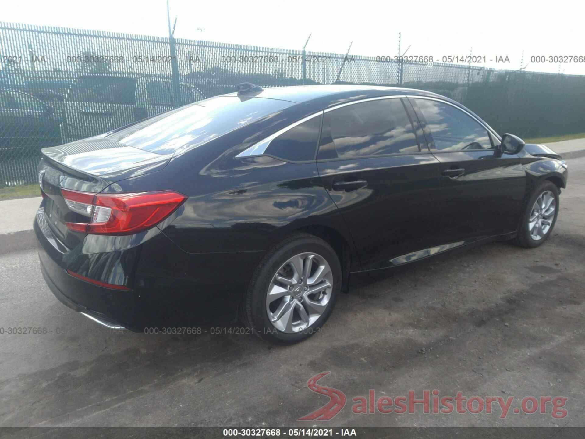 1HGCV1F19KA071393 2019 HONDA ACCORD SEDAN