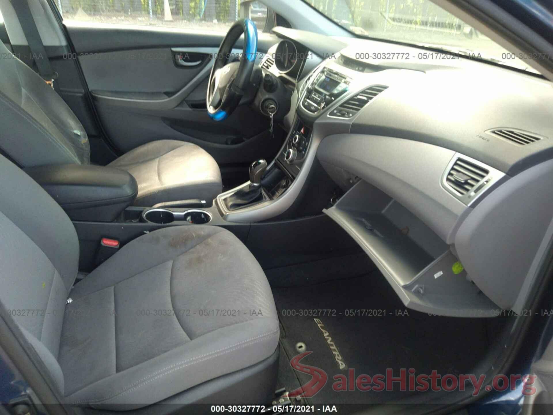 KMHDH4AE0GU517941 2016 HYUNDAI ELANTRA