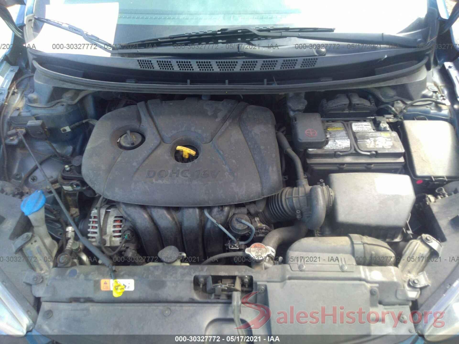 KMHDH4AE0GU517941 2016 HYUNDAI ELANTRA