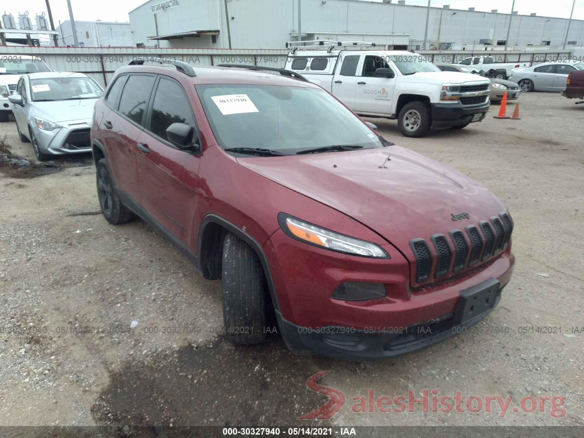 1C4PJLAS7HW617174 2017 JEEP CHEROKEE