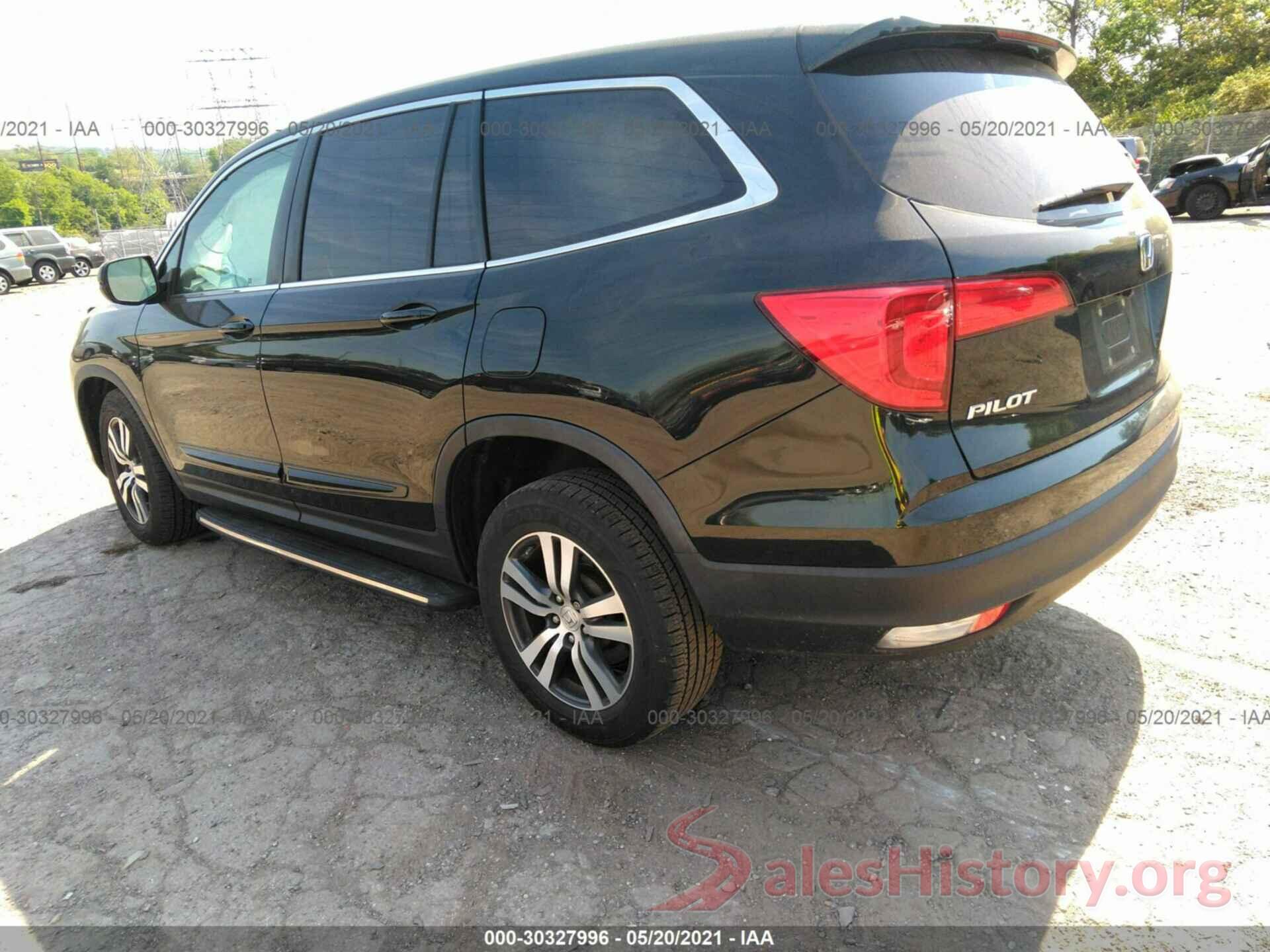 5FNYF6H8XHB083478 2017 HONDA PILOT