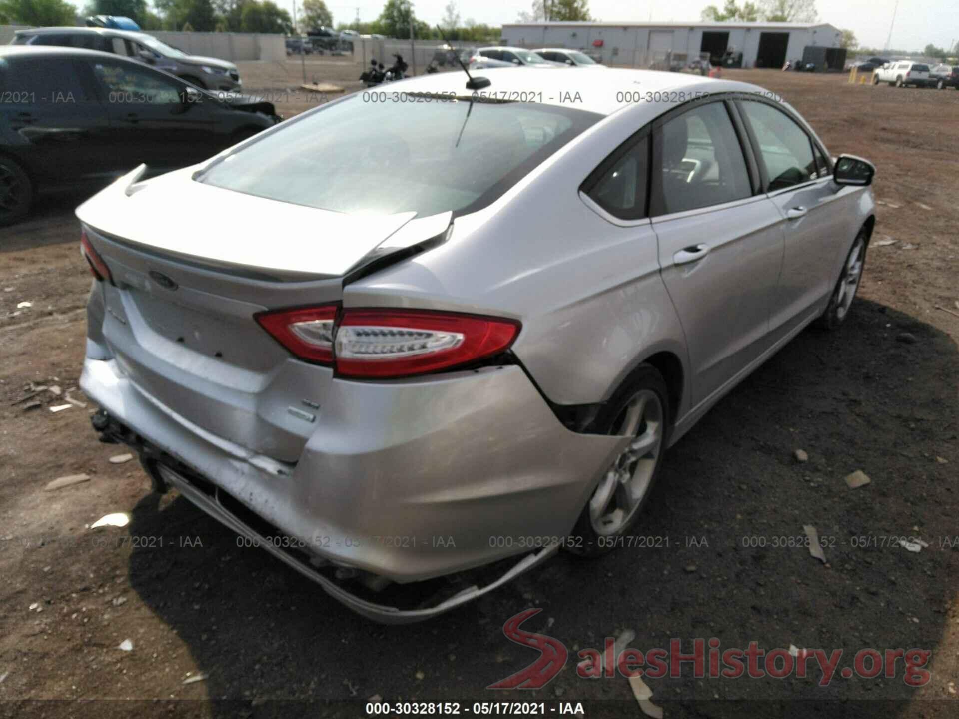 3FA6P0HD6GR346745 2016 FORD FUSION