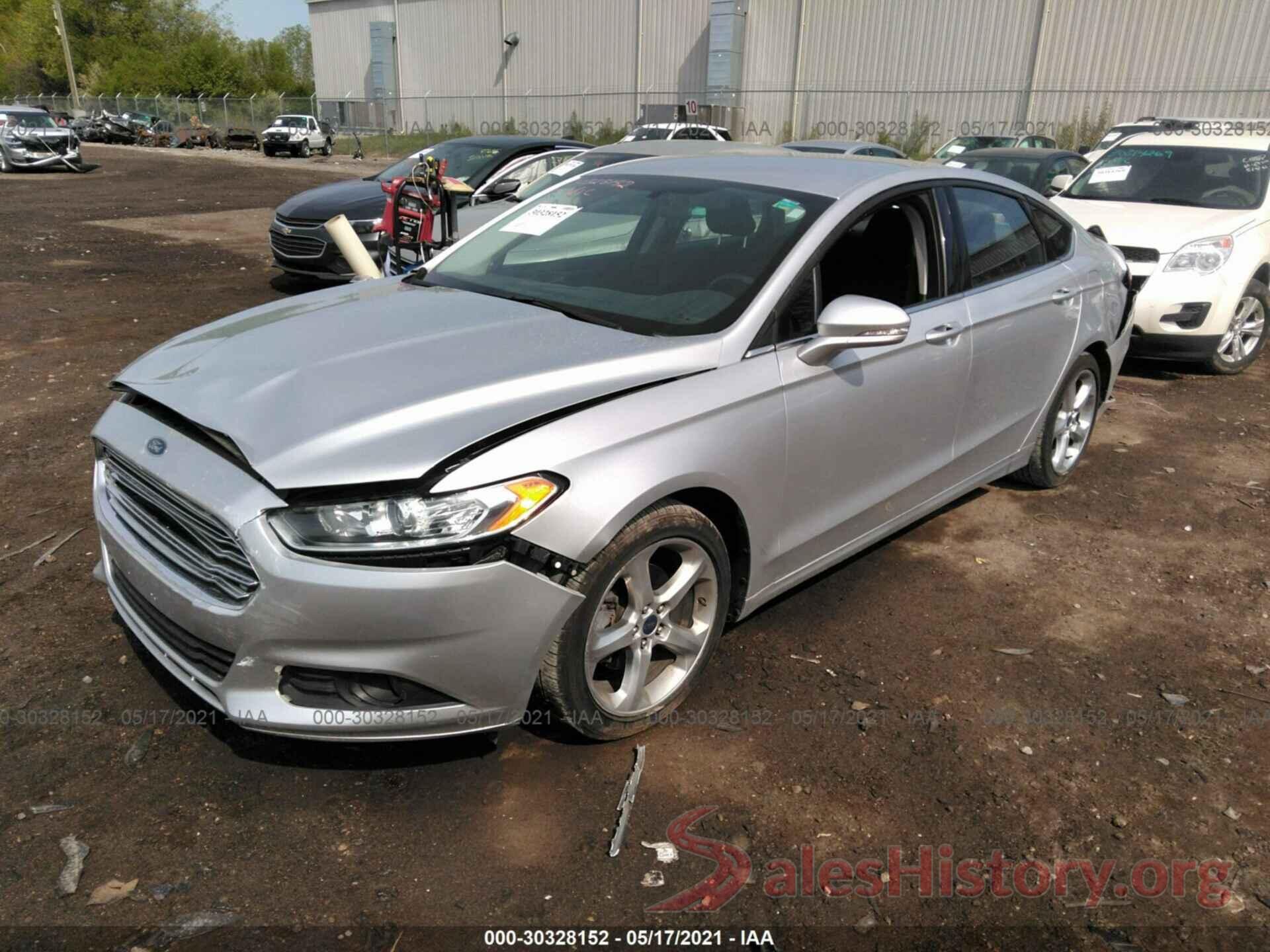 3FA6P0HD6GR346745 2016 FORD FUSION