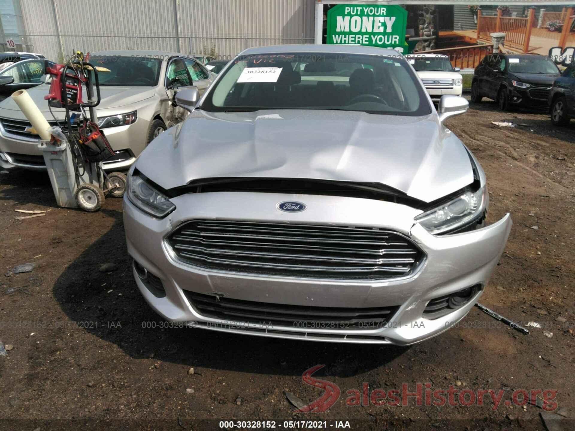 3FA6P0HD6GR346745 2016 FORD FUSION