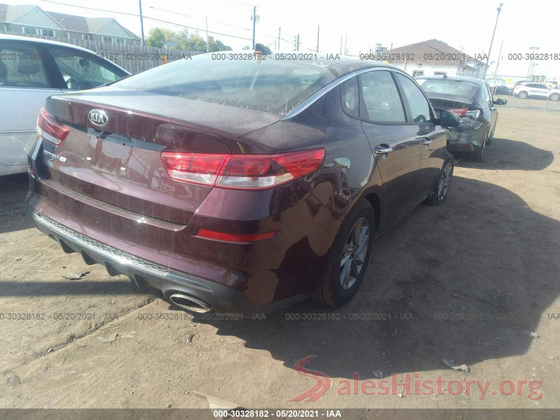 5XXGT4L35LG445291 2020 KIA OPTIMA