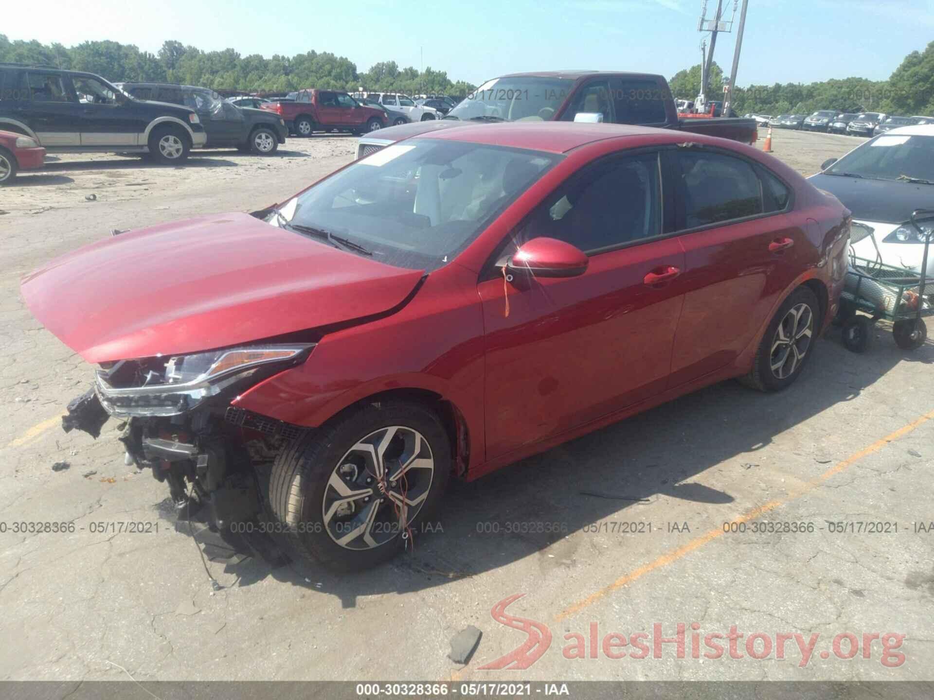 3KPF24ADXME290256 2021 KIA FORTE