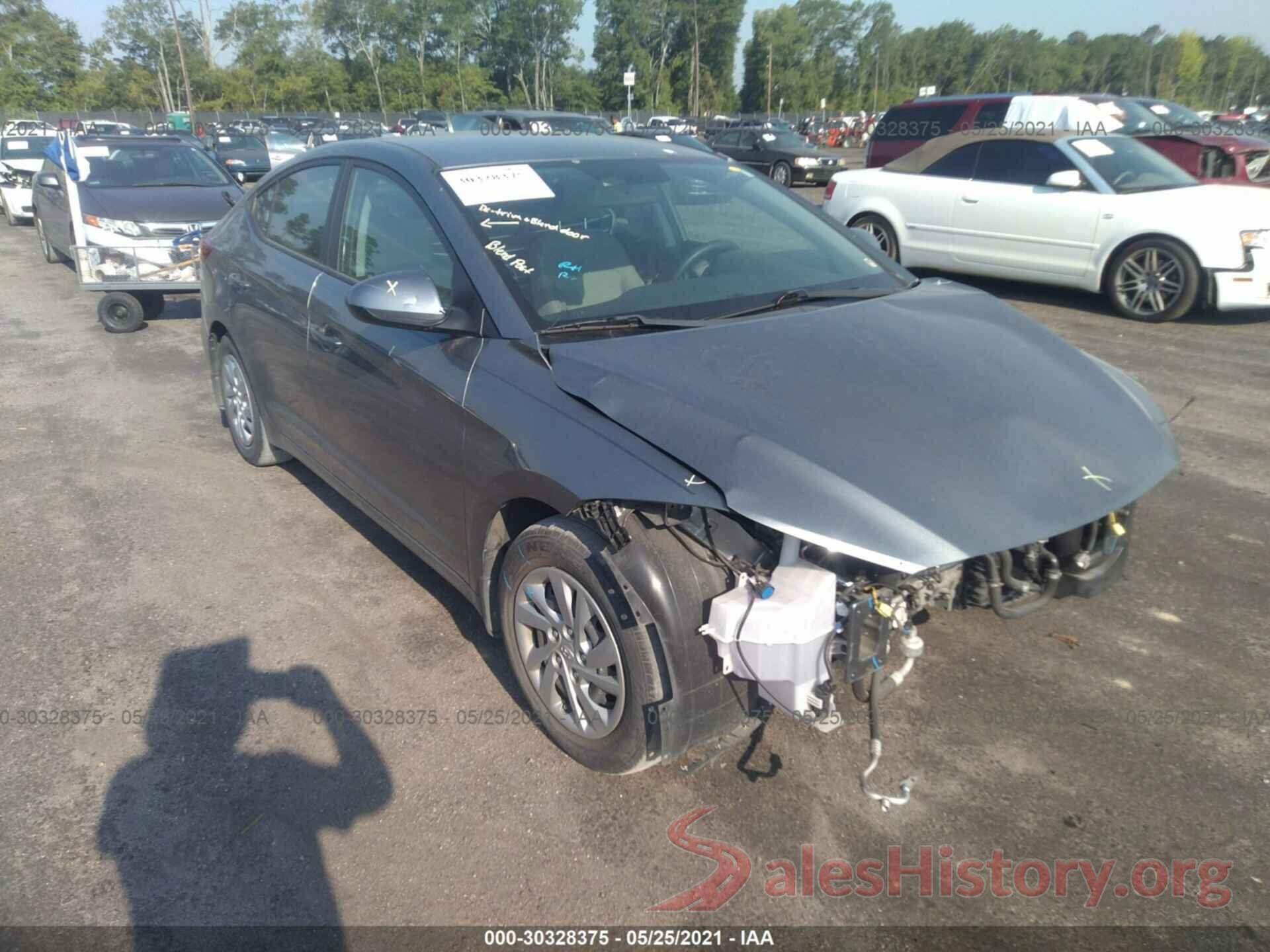 KMHD74LF9HU396045 2017 HYUNDAI ELANTRA