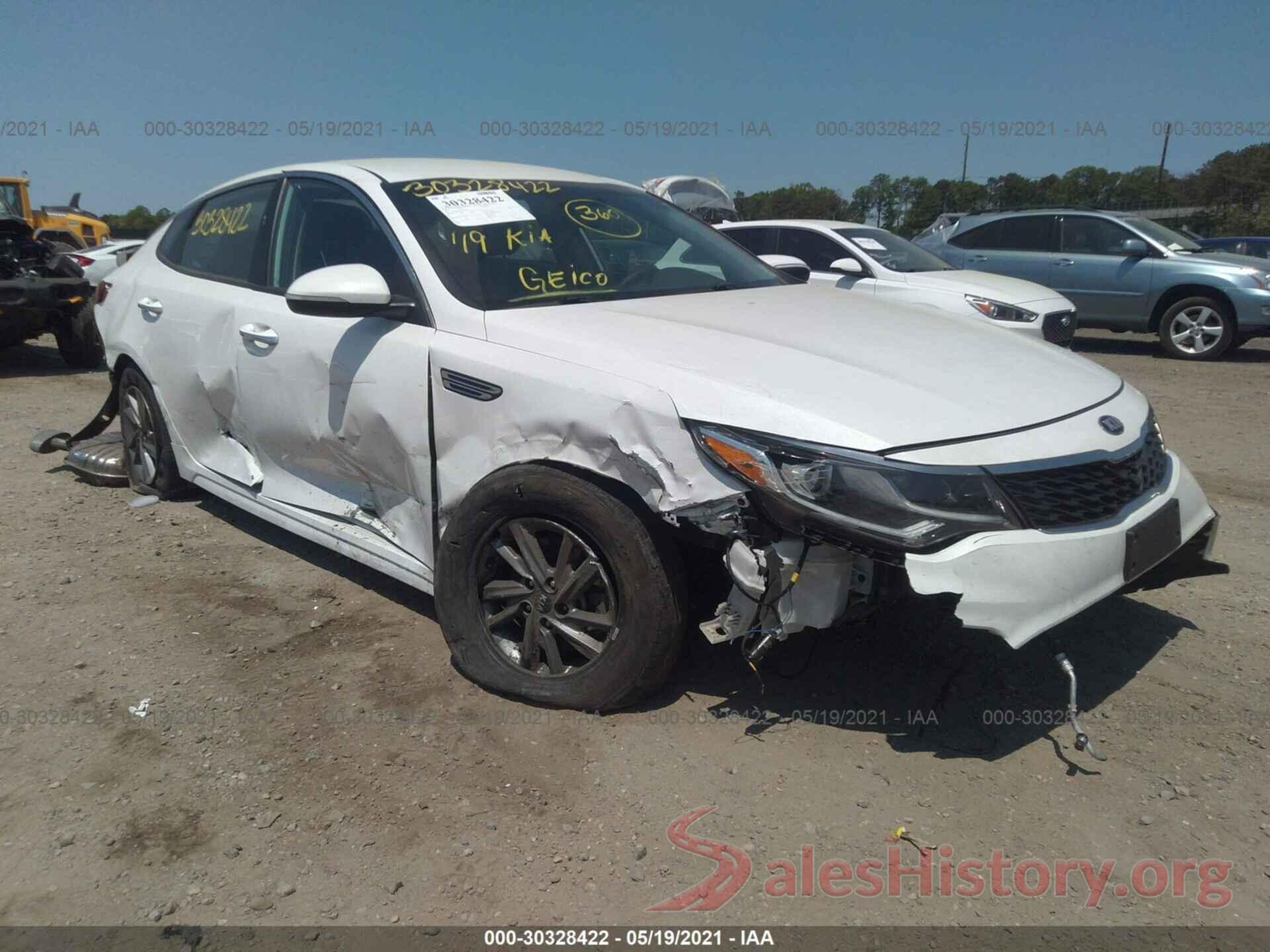 5XXGT4L39KG326609 2019 KIA OPTIMA