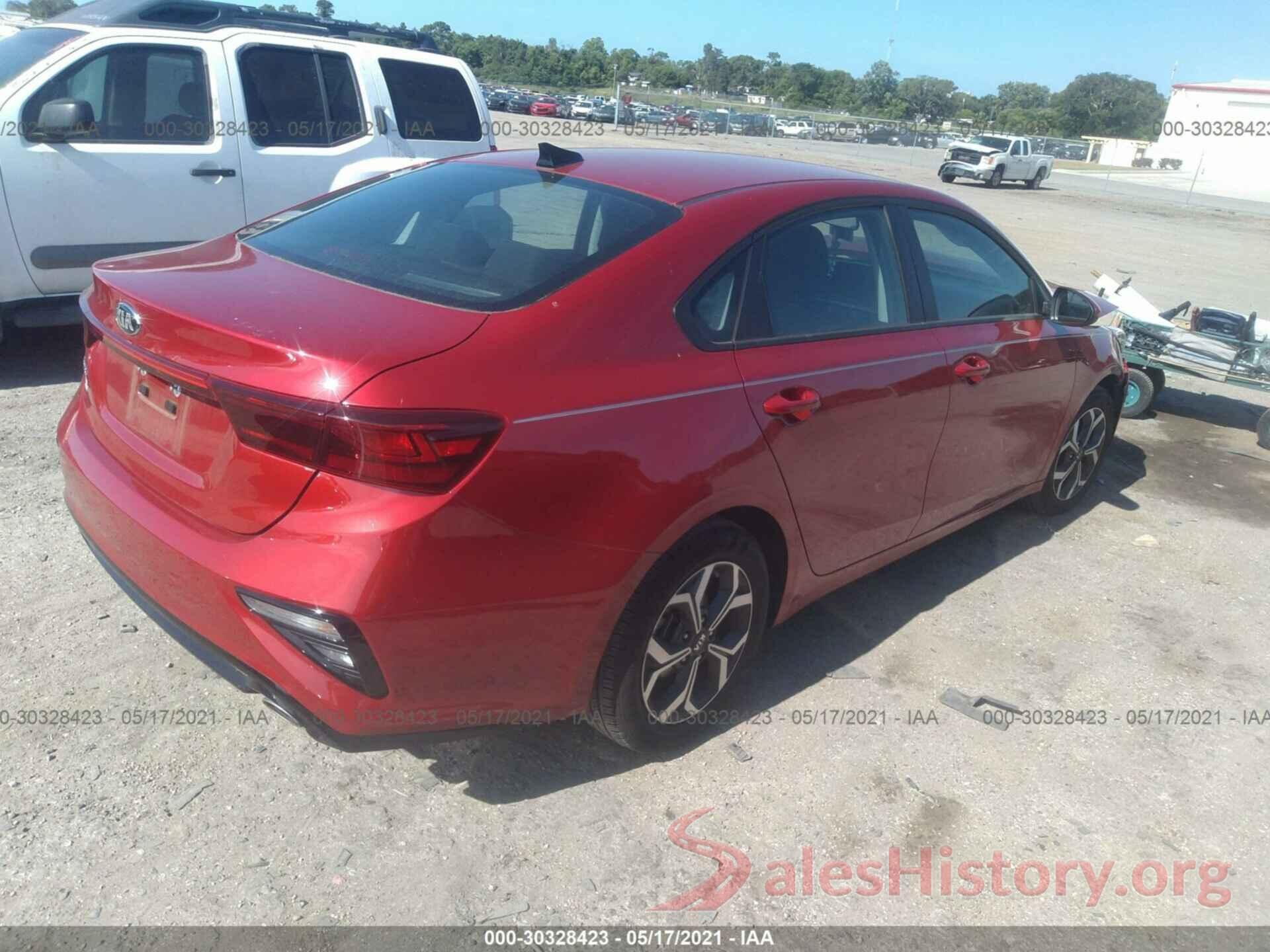 3KPF24AD2LE190912 2020 KIA FORTE