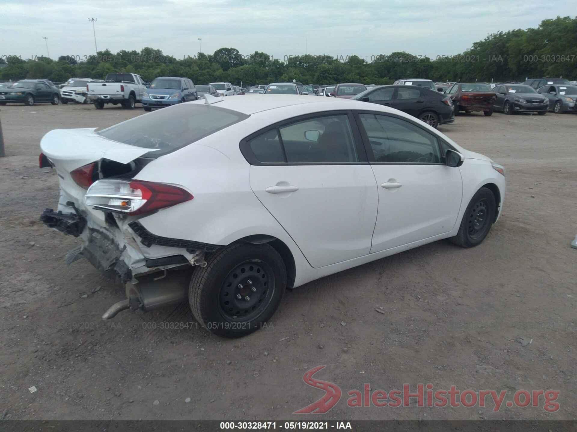 3KPFK4A70HE113408 2017 KIA FORTE