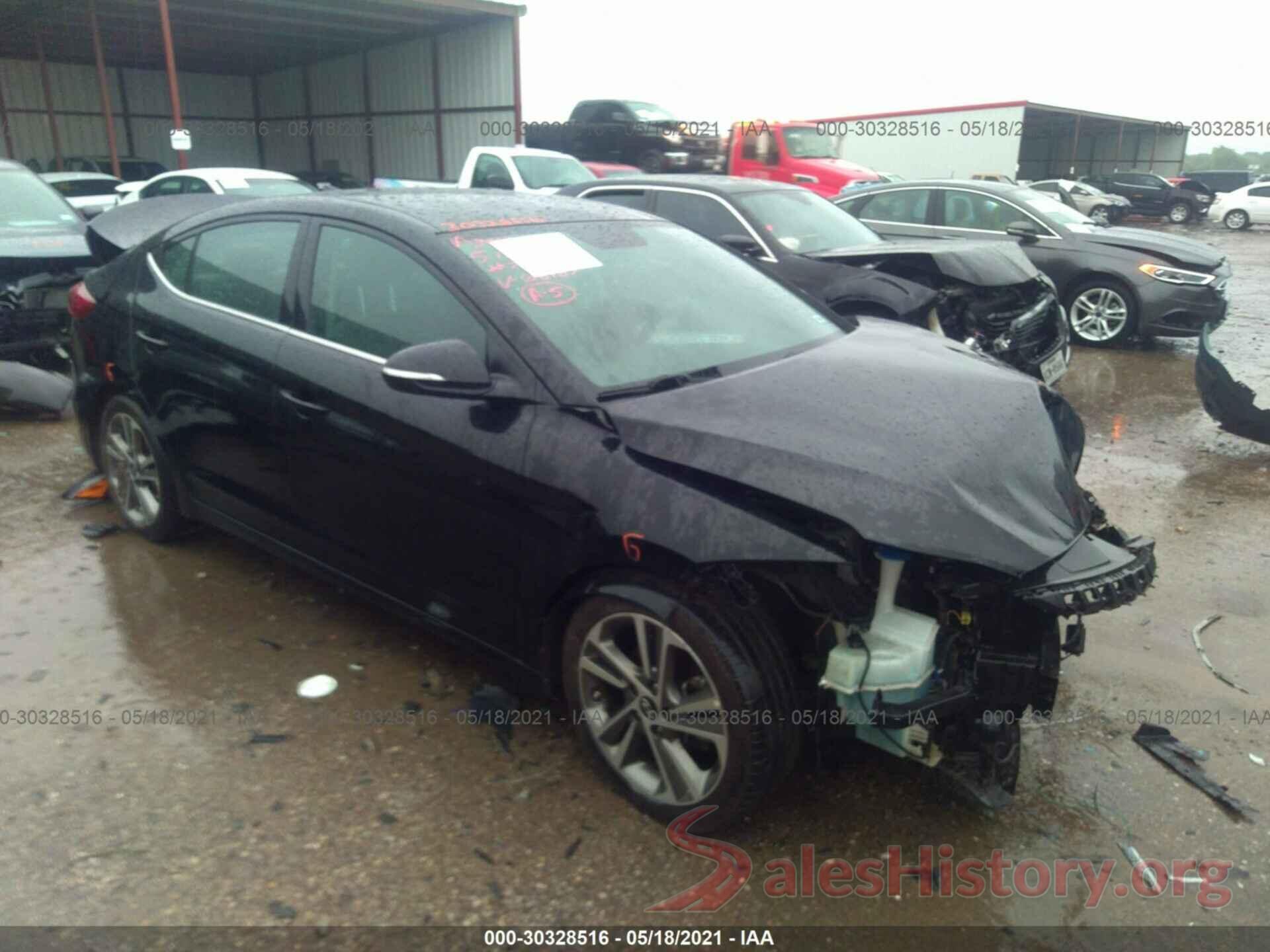 5NPD84LF6JH268167 2018 HYUNDAI ELANTRA