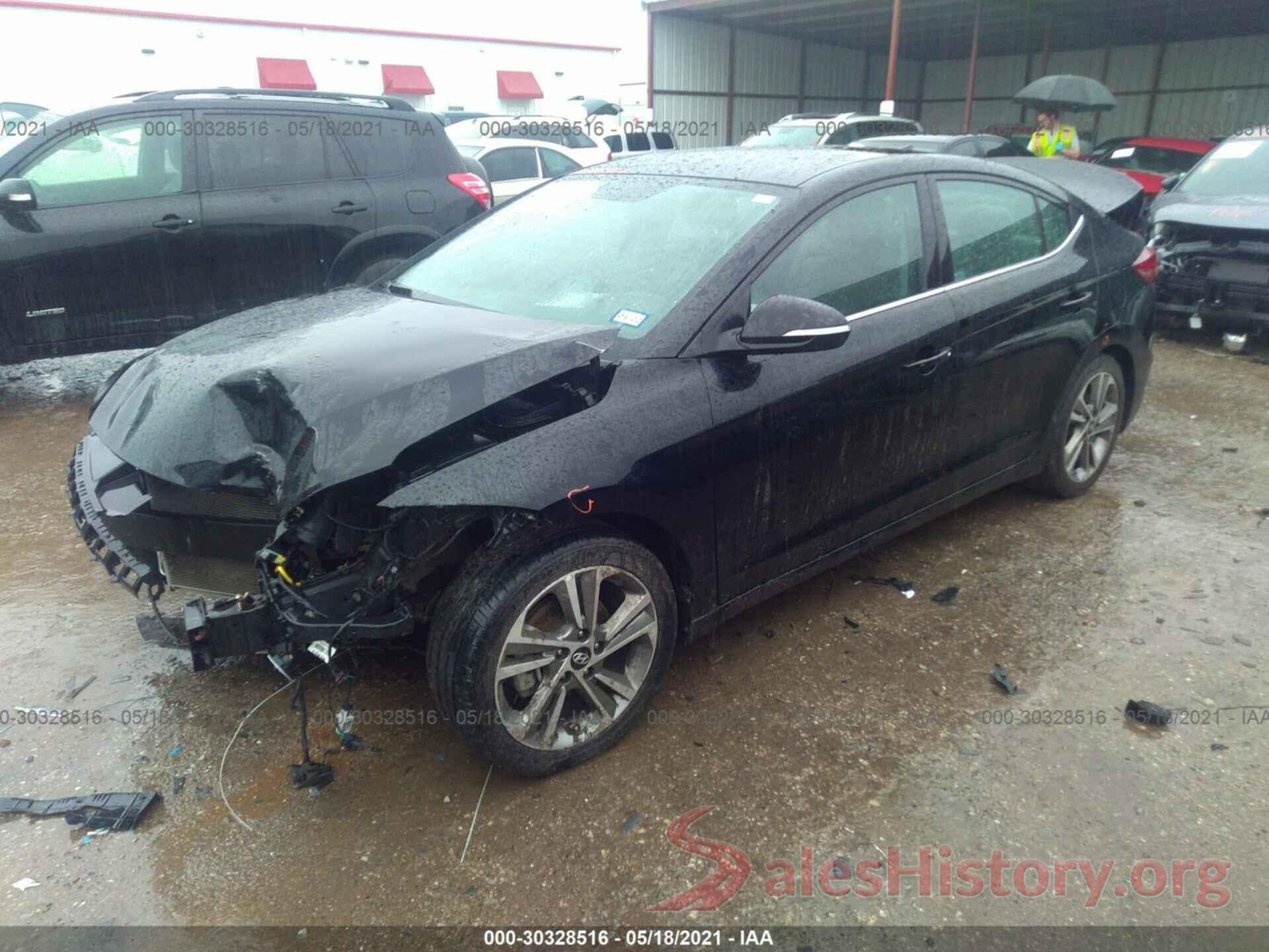 5NPD84LF6JH268167 2018 HYUNDAI ELANTRA