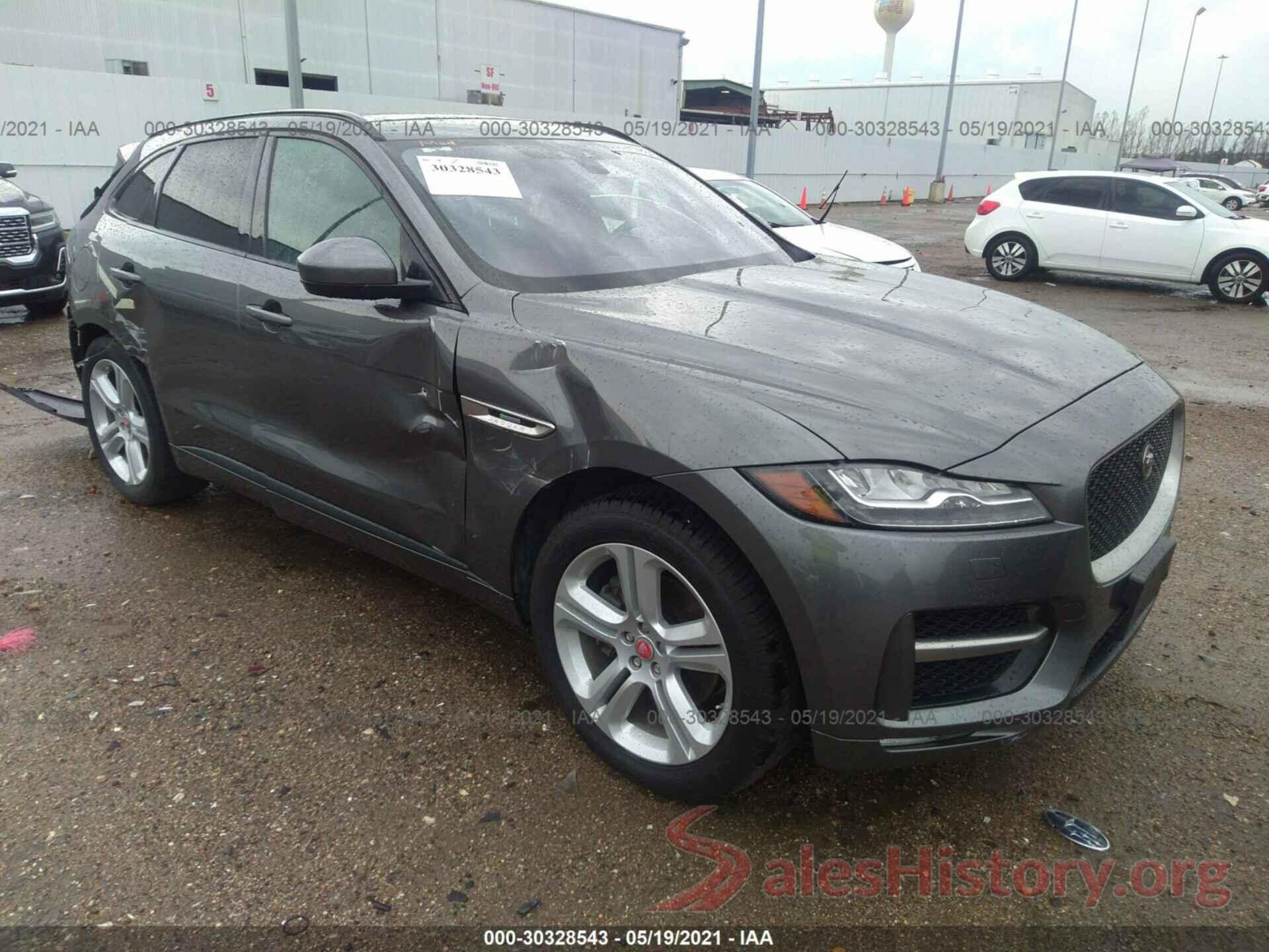 SADCL2EV1JA266244 2018 JAGUAR F-PACE