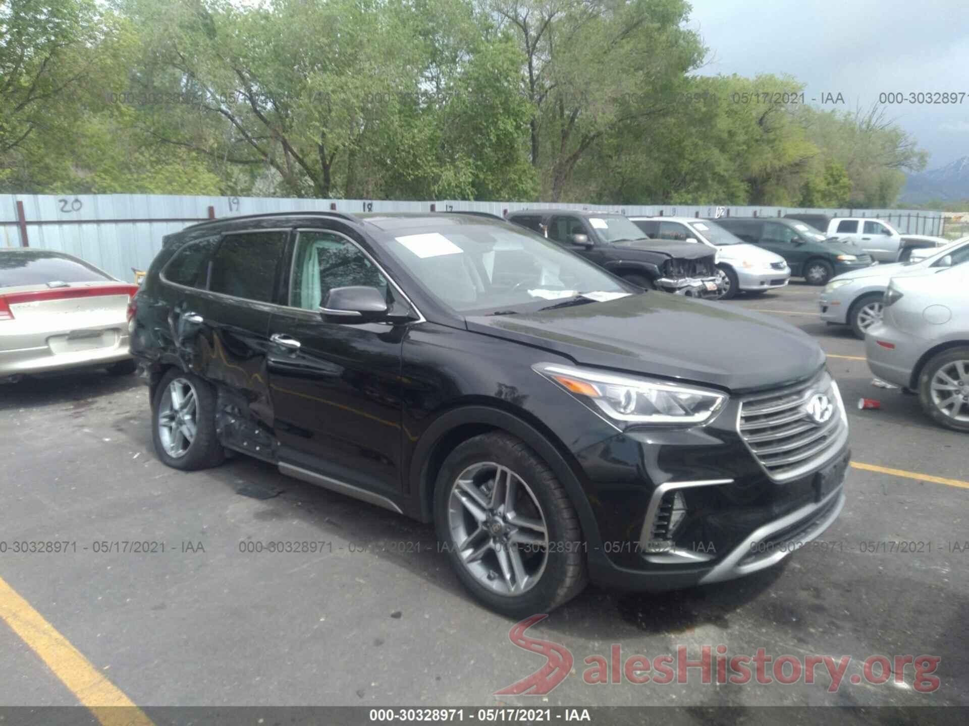 KM8SR4HFXHU239506 2017 HYUNDAI SANTA FE