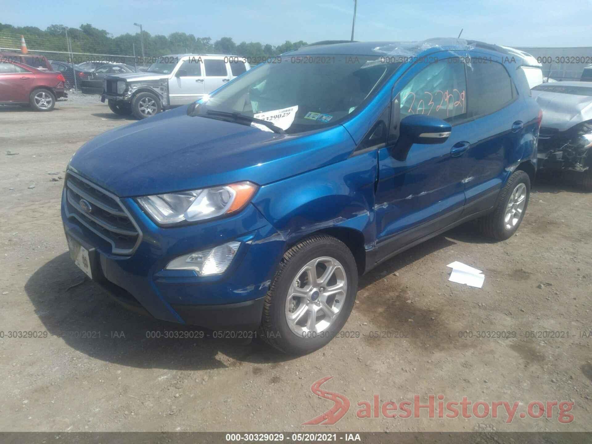 MAJ6S3GL5LC348455 2020 FORD ECOSPORT