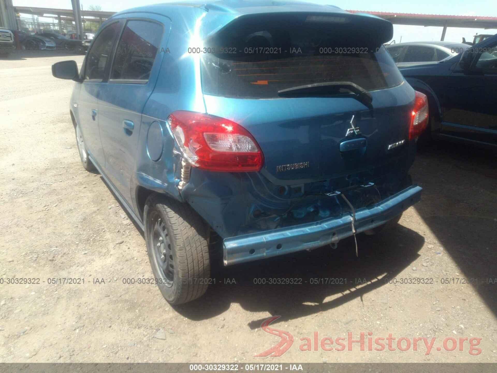 ML32A3HJ7HH005863 2017 MITSUBISHI MIRAGE