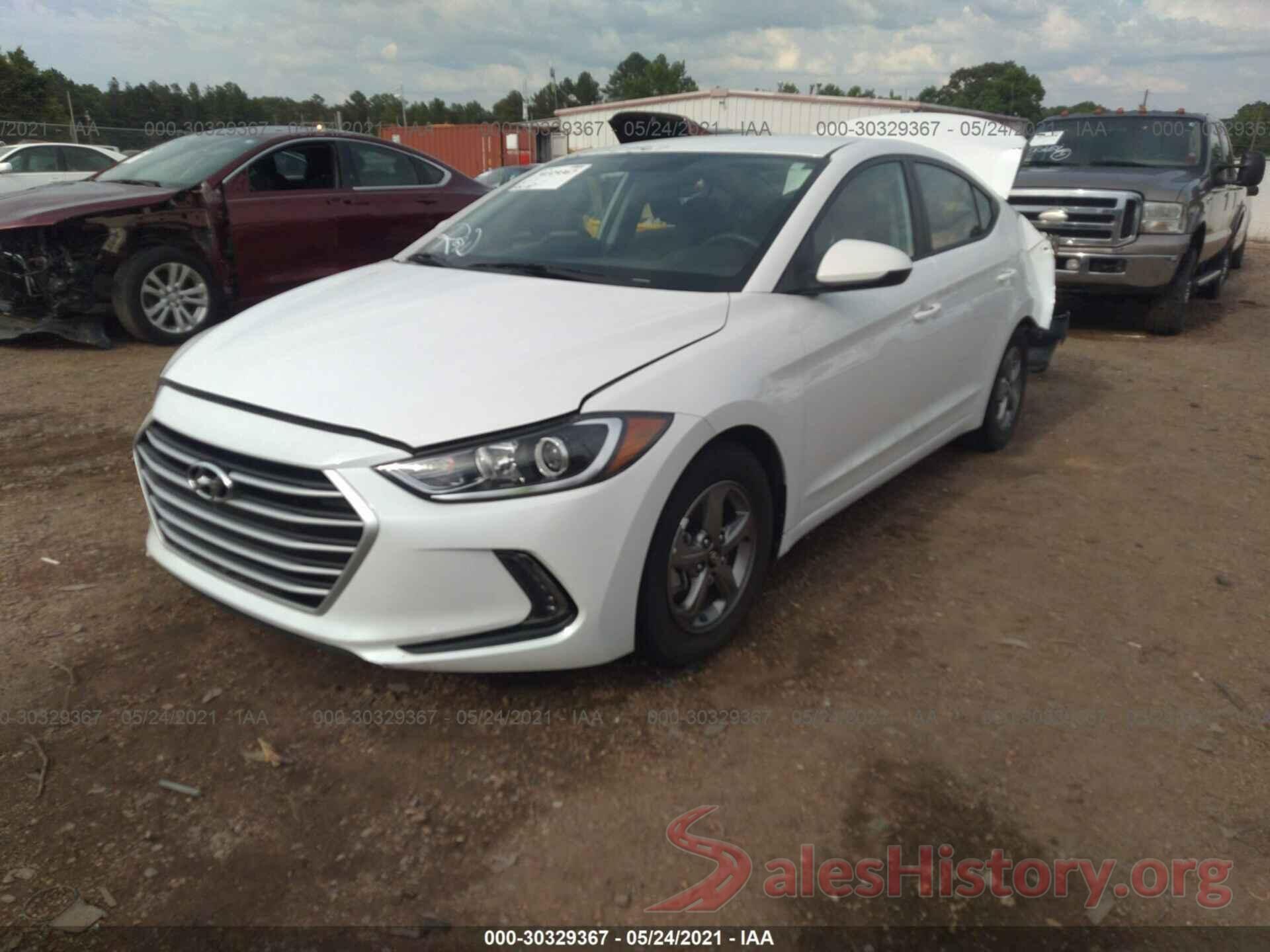 5NPD94LA8JH377618 2018 HYUNDAI ELANTRA