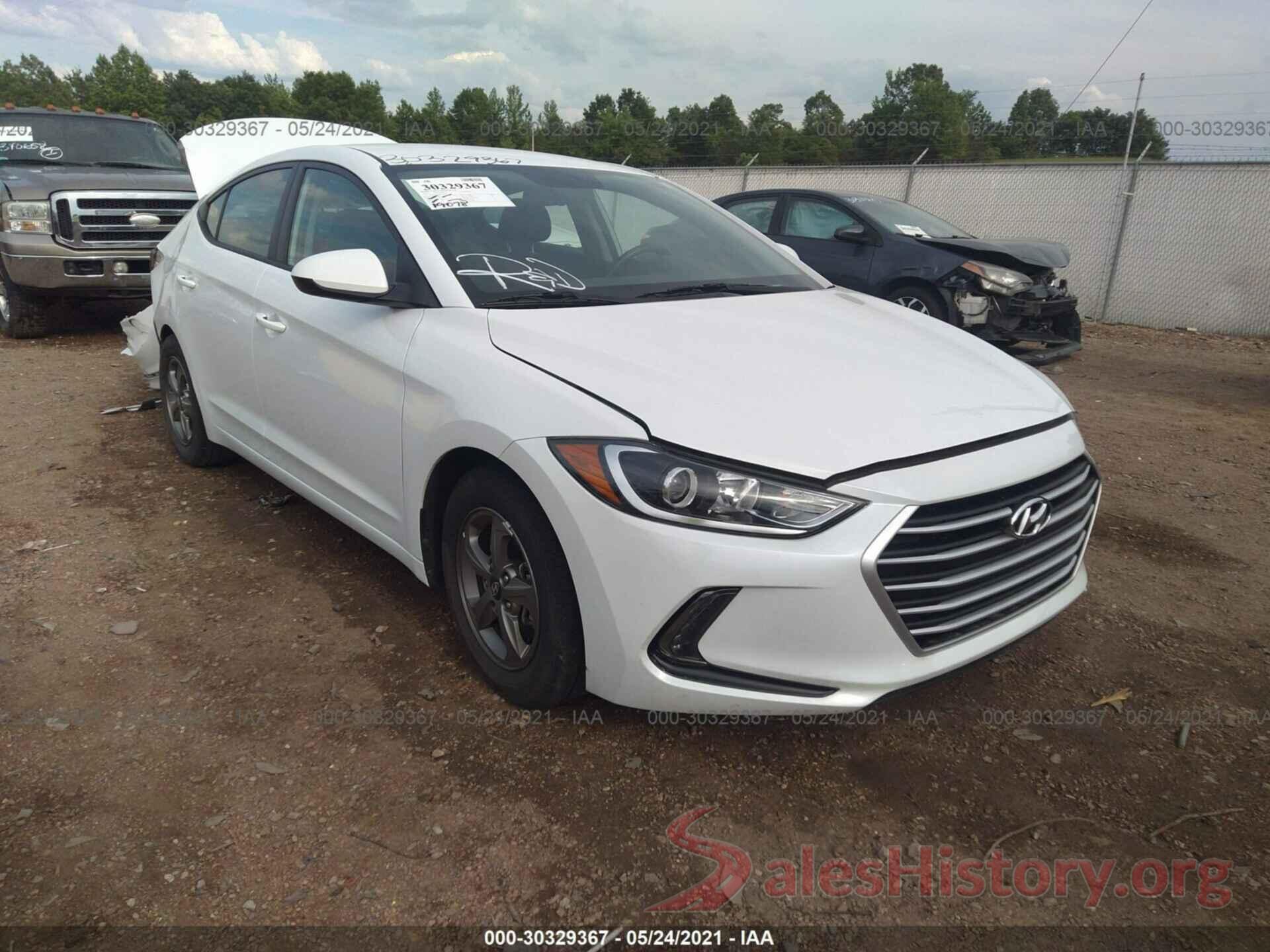 5NPD94LA8JH377618 2018 HYUNDAI ELANTRA