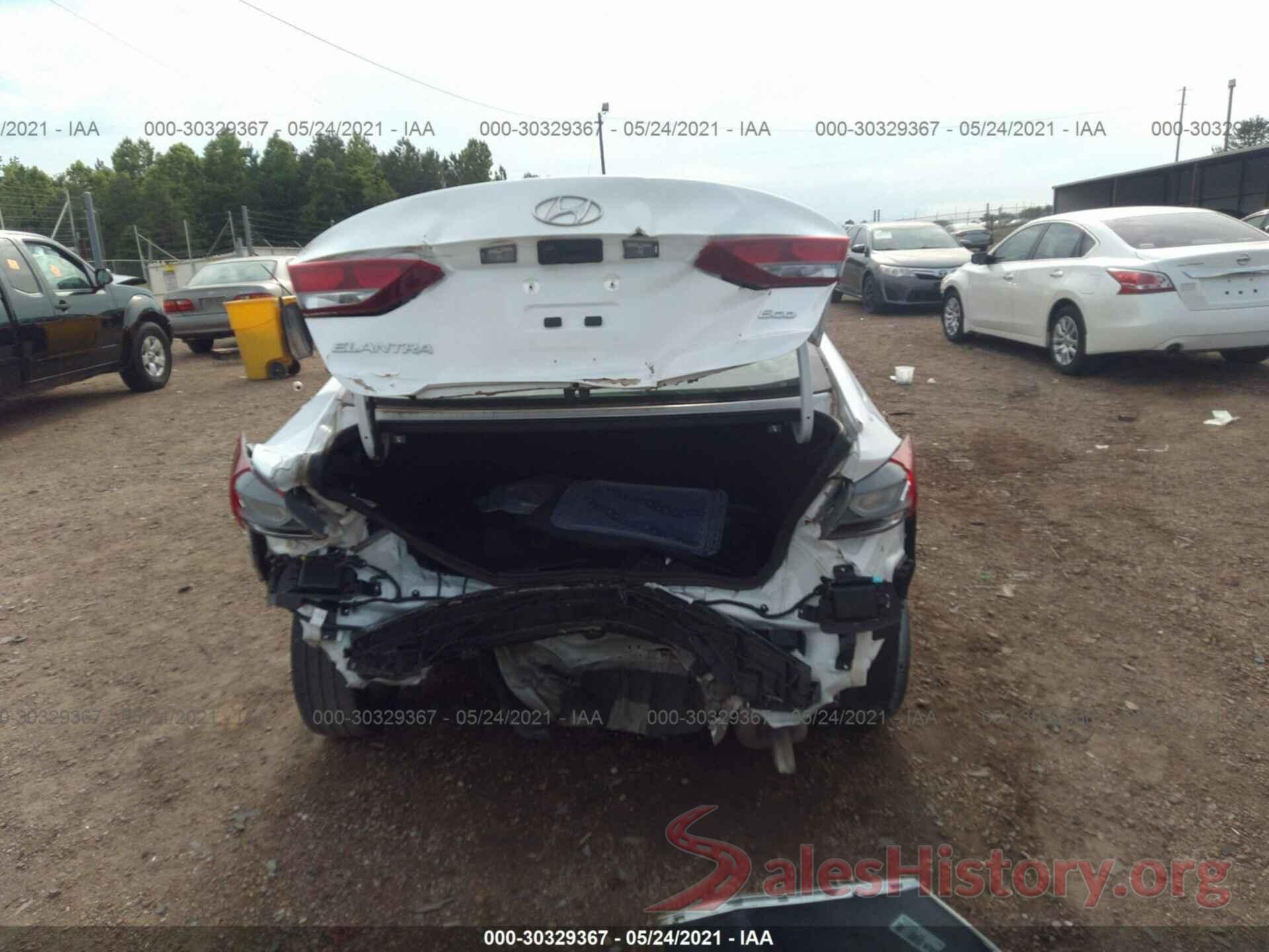 5NPD94LA8JH377618 2018 HYUNDAI ELANTRA