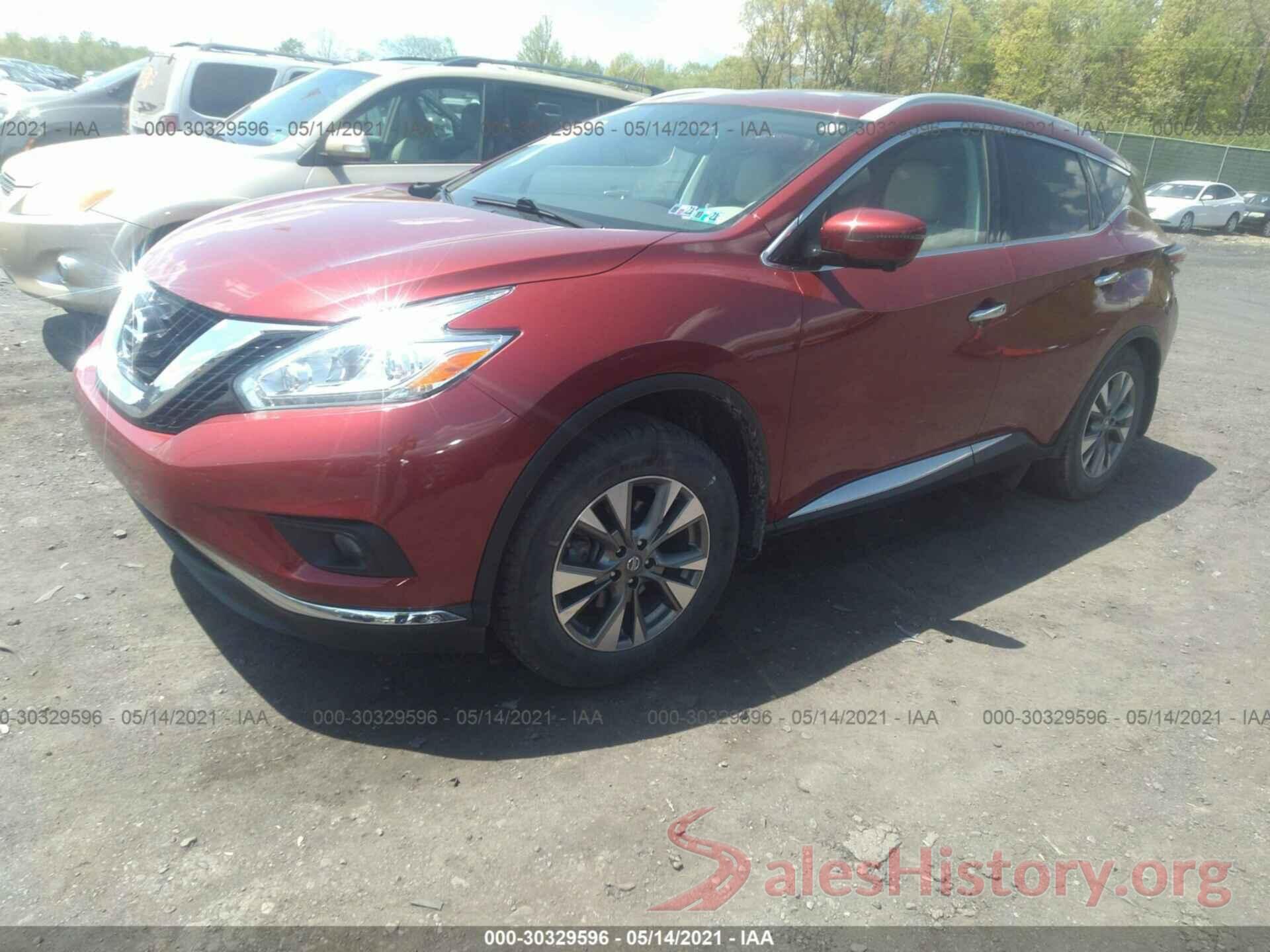 5N1AZ2MH8GN116478 2016 NISSAN MURANO