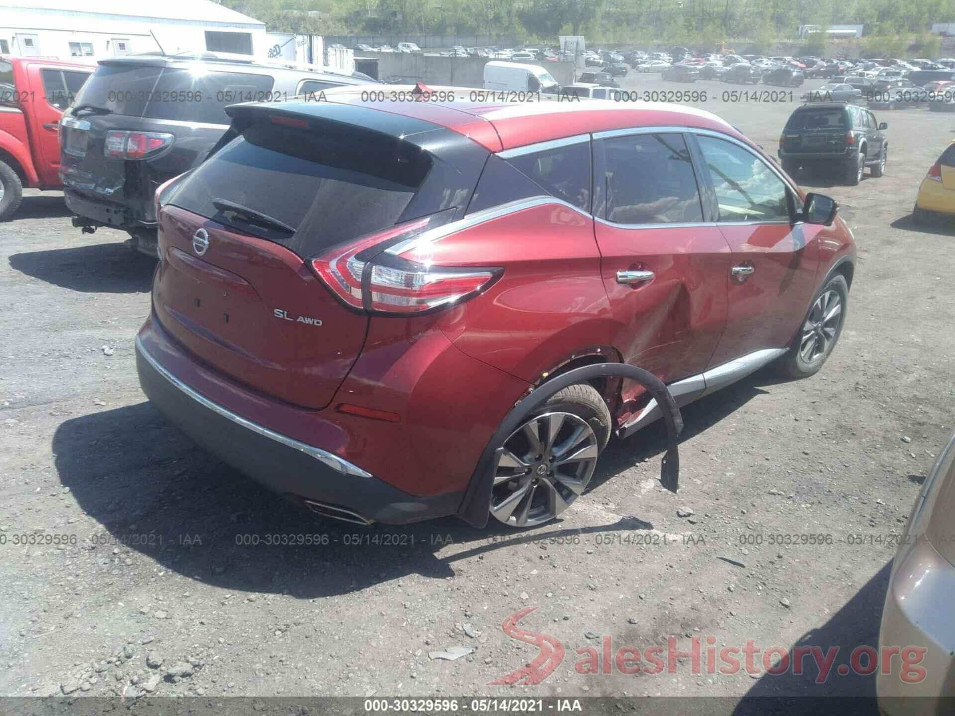 5N1AZ2MH8GN116478 2016 NISSAN MURANO